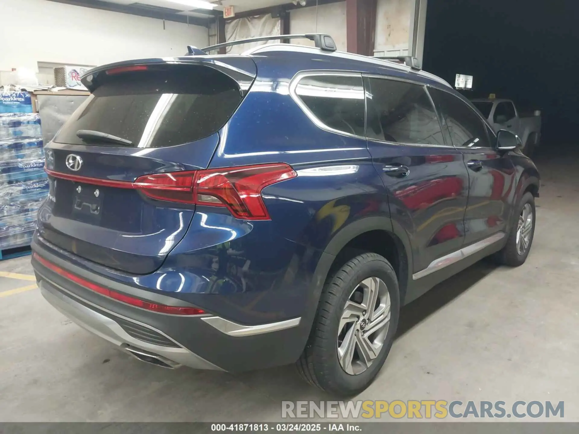 4 fotografías del automóvil dañado 5NMS24AJ2NH457840 HYUNDAI SANTA FE 2022