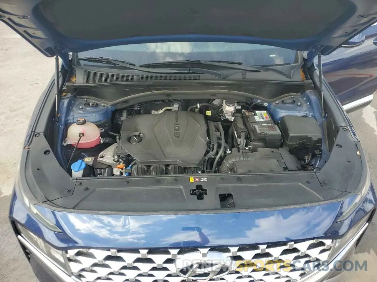 12 fotografías del automóvil dañado 5NMS24AJ3NH377026 HYUNDAI SANTA FE 2022