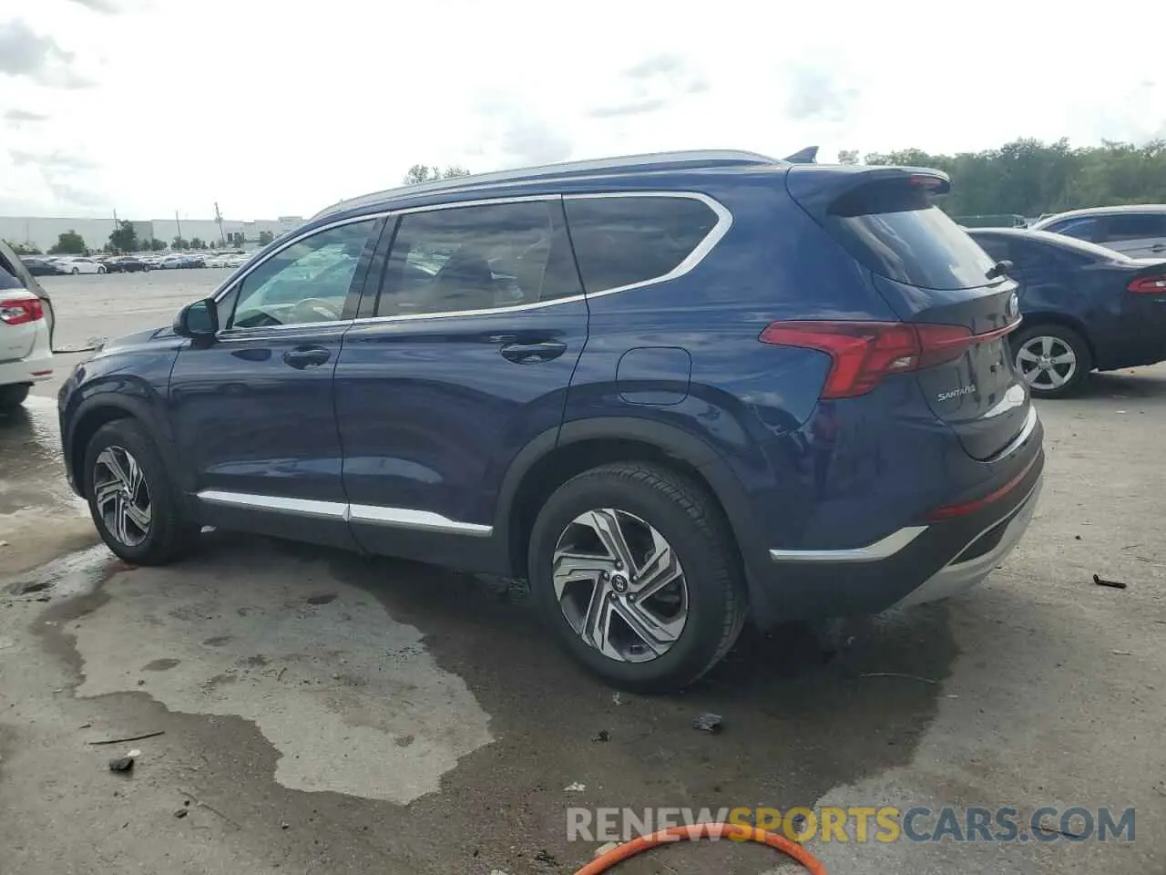 2 fotografías del automóvil dañado 5NMS24AJ3NH377026 HYUNDAI SANTA FE 2022