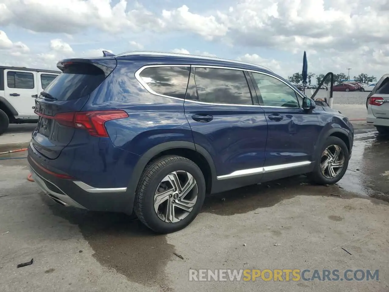 3 fotografías del automóvil dañado 5NMS24AJ3NH377026 HYUNDAI SANTA FE 2022