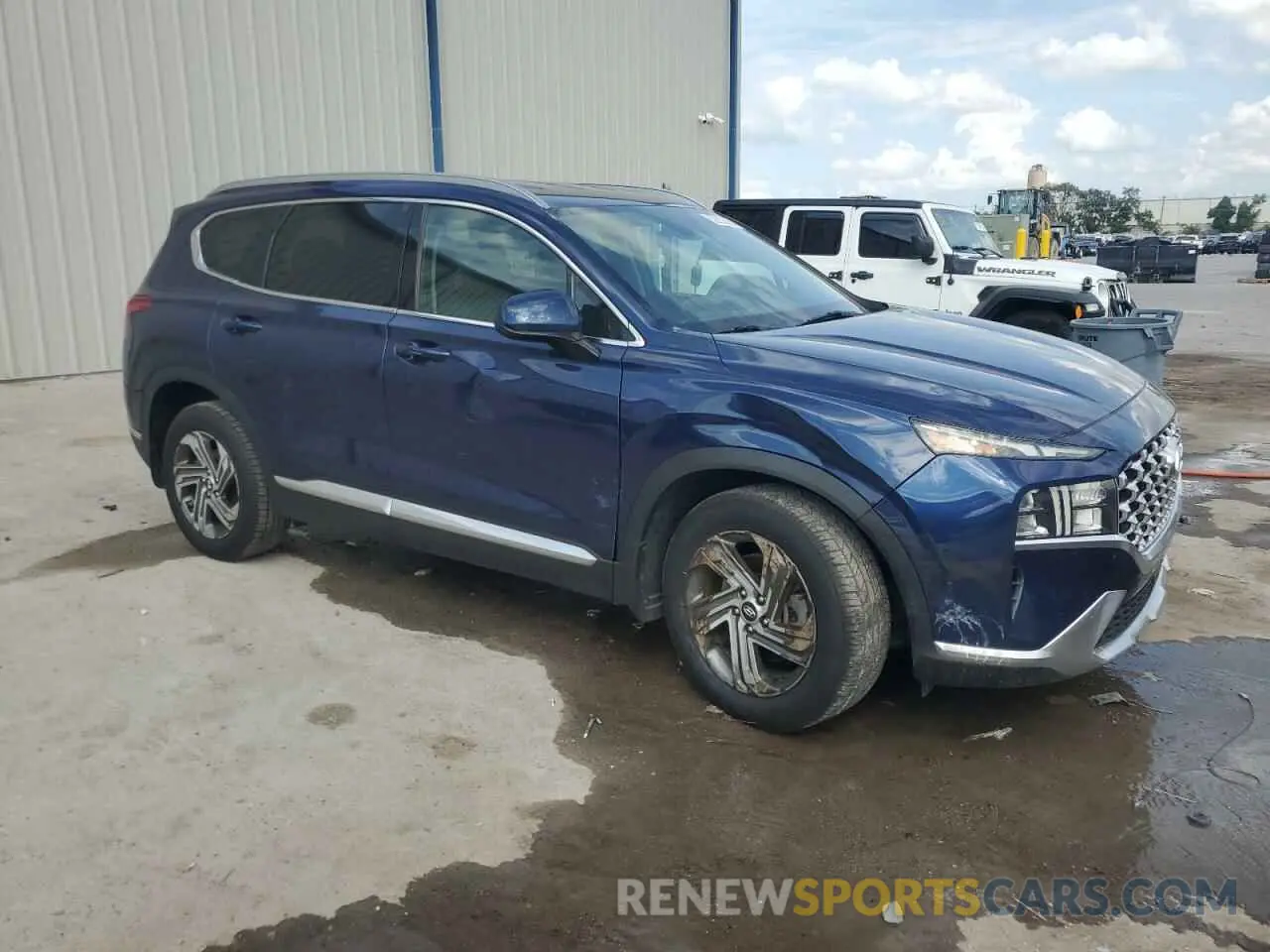 4 fotografías del automóvil dañado 5NMS24AJ3NH377026 HYUNDAI SANTA FE 2022