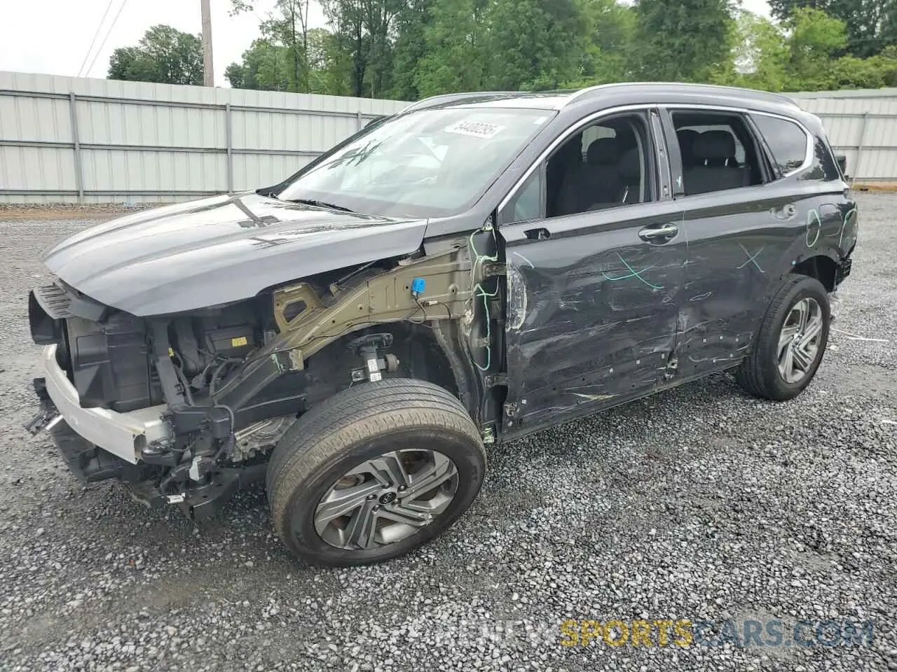 1 fotografías del automóvil dañado 5NMS24AJ3NH409747 HYUNDAI SANTA FE 2022