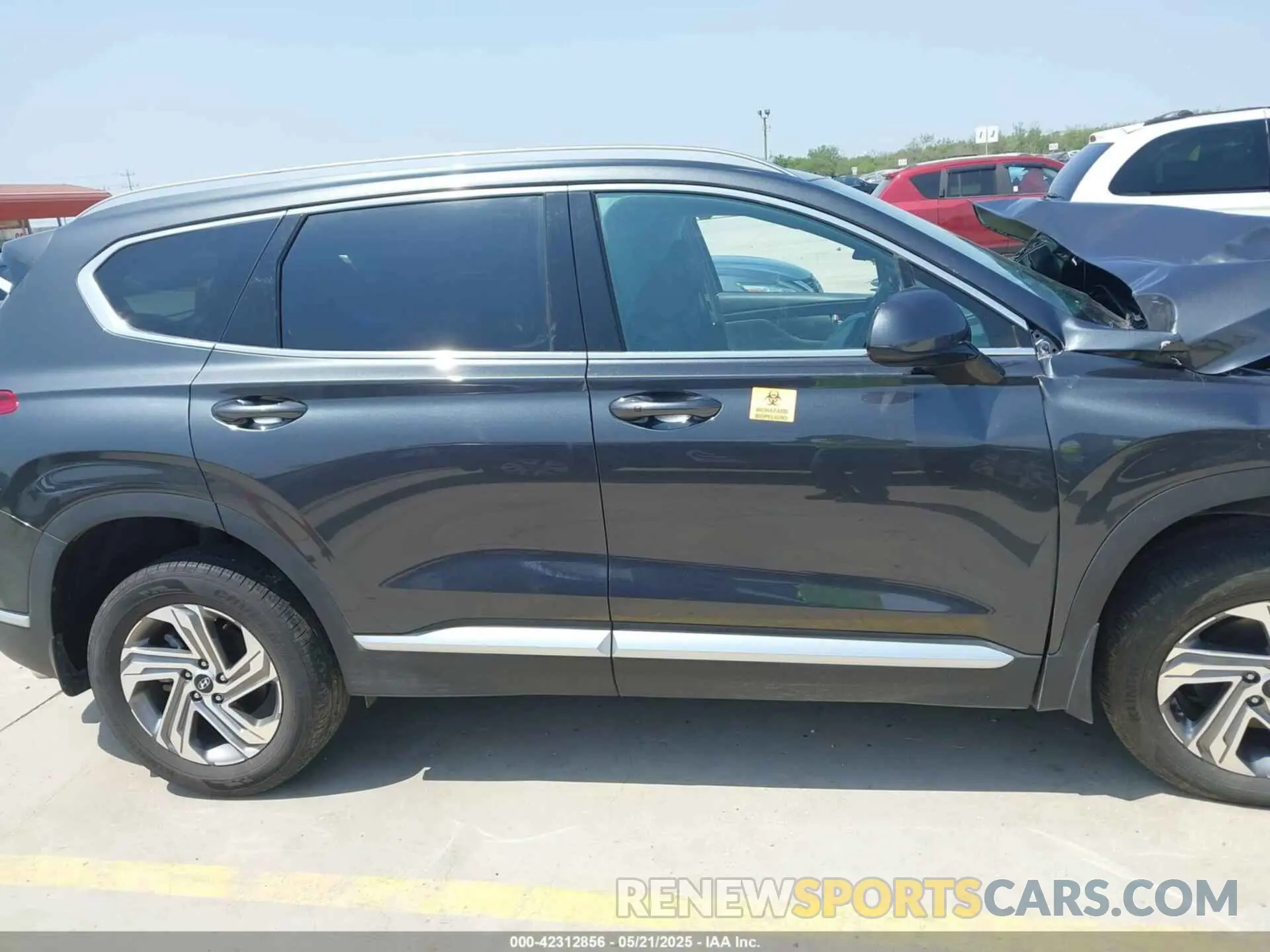 12 fotografías del automóvil dañado 5NMS24AJ3NH482116 HYUNDAI SANTA FE 2022
