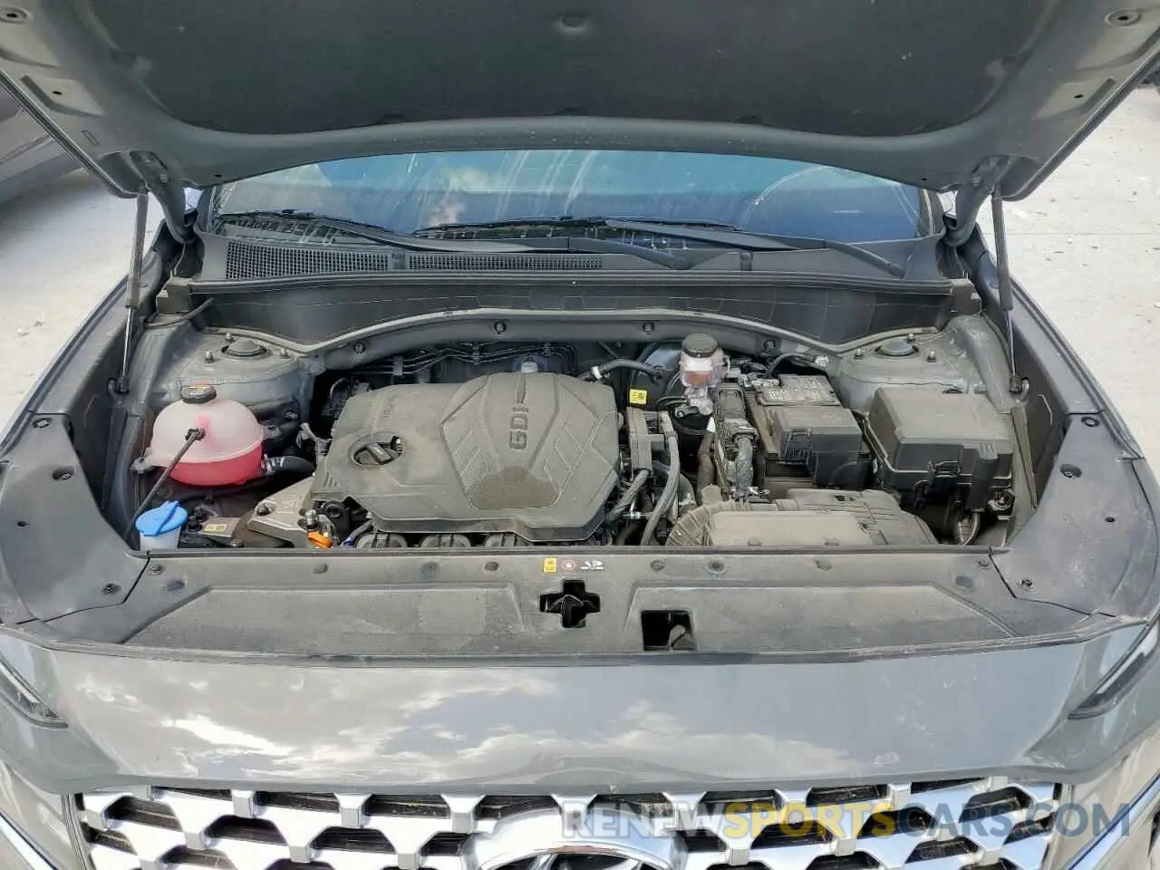12 fotografías del automóvil dañado 5NMS24AJ4NH376404 HYUNDAI SANTA FE 2022