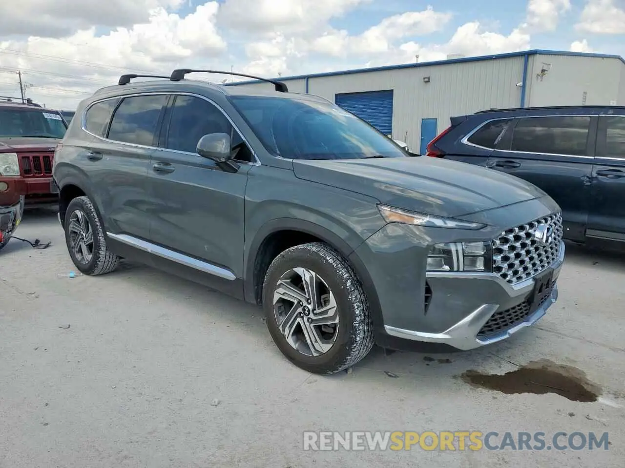 4 fotografías del automóvil dañado 5NMS24AJ4NH376404 HYUNDAI SANTA FE 2022