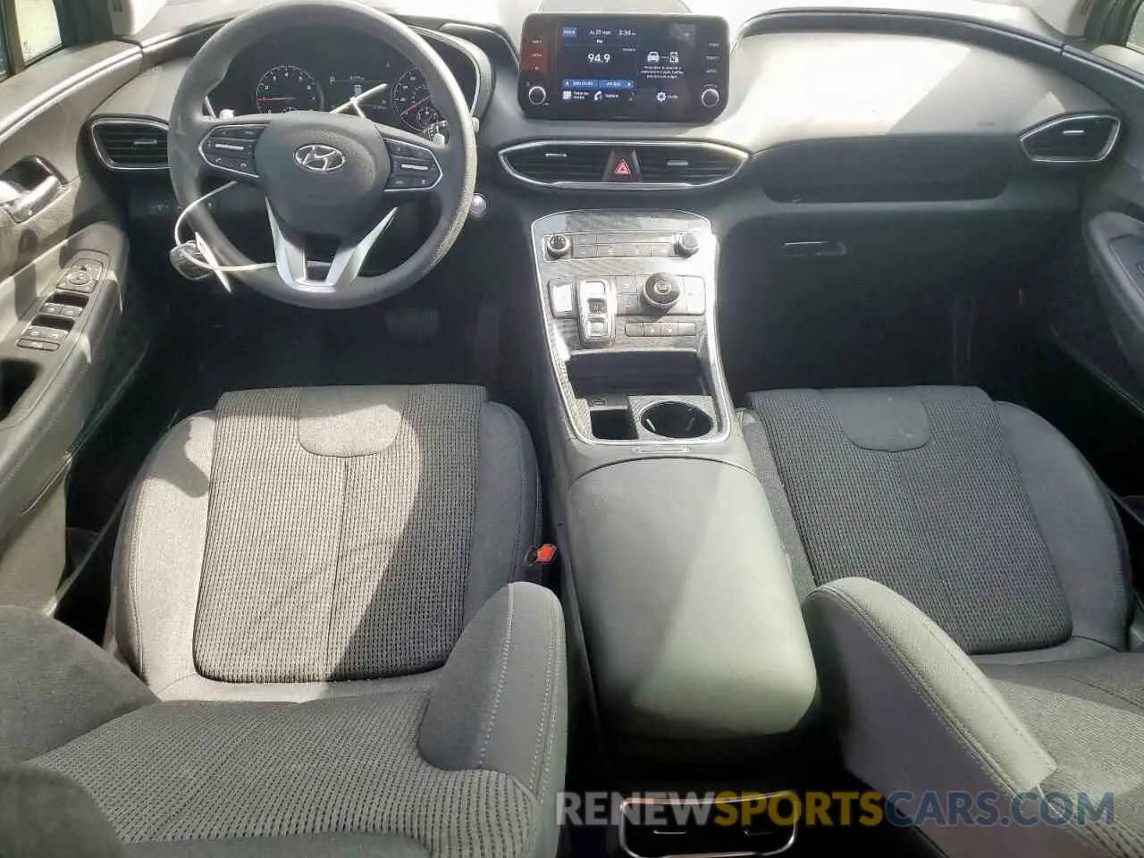 8 fotografías del automóvil dañado 5NMS24AJ4NH376404 HYUNDAI SANTA FE 2022