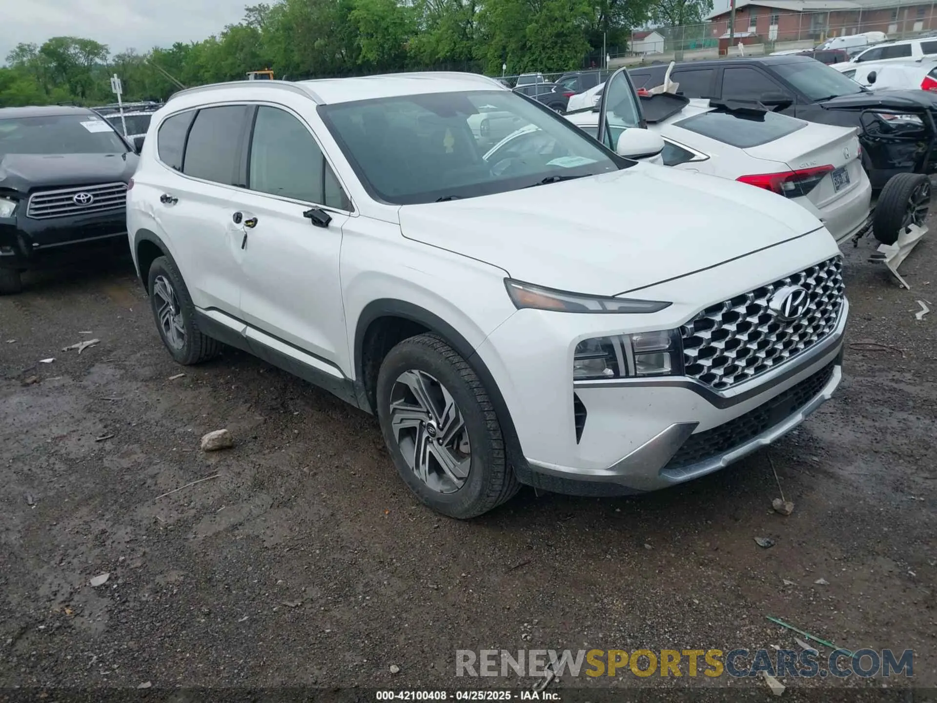 1 fotografías del automóvil dañado 5NMS24AJ4NH419803 HYUNDAI SANTA FE 2022
