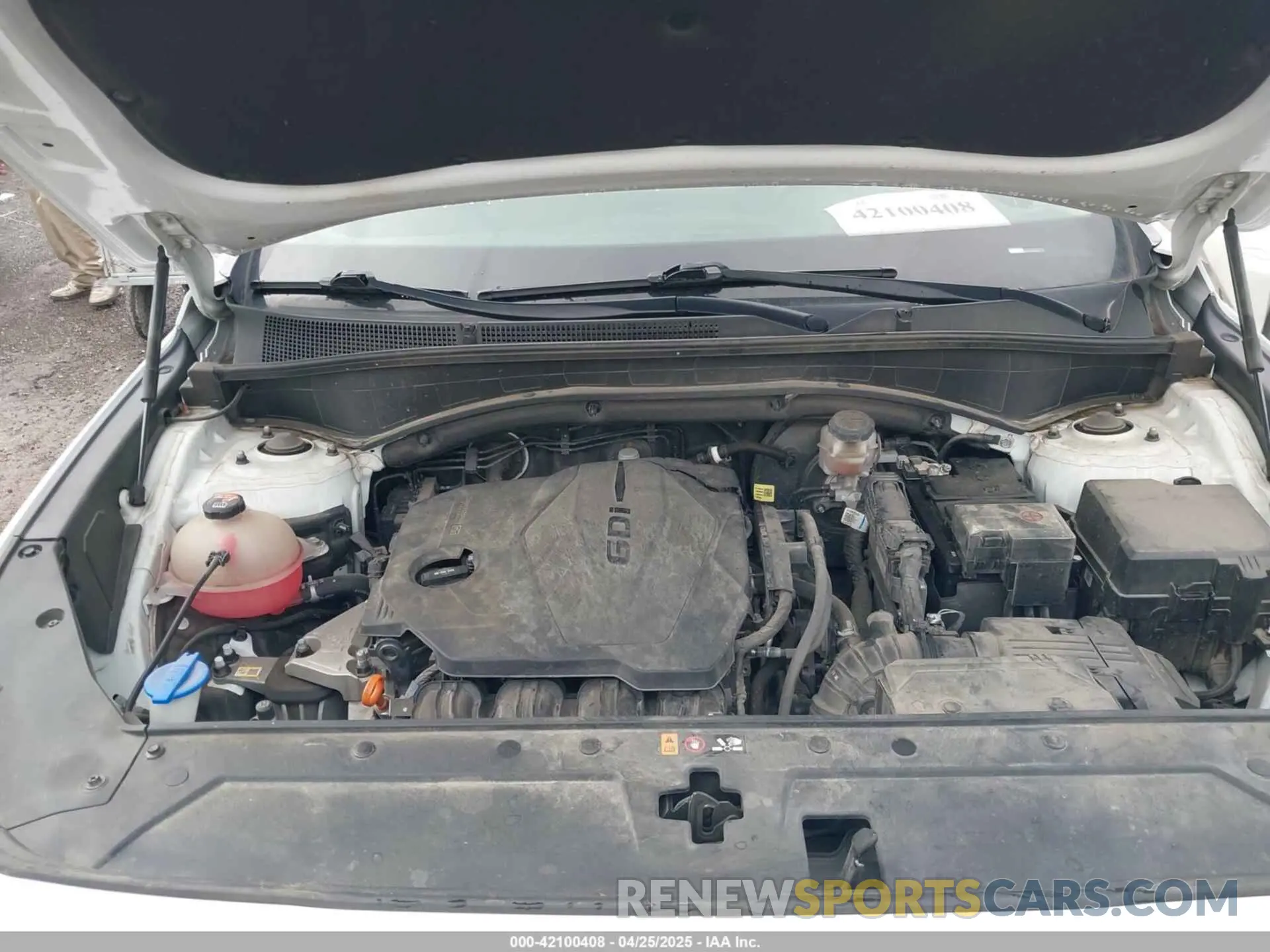 10 fotografías del automóvil dañado 5NMS24AJ4NH419803 HYUNDAI SANTA FE 2022