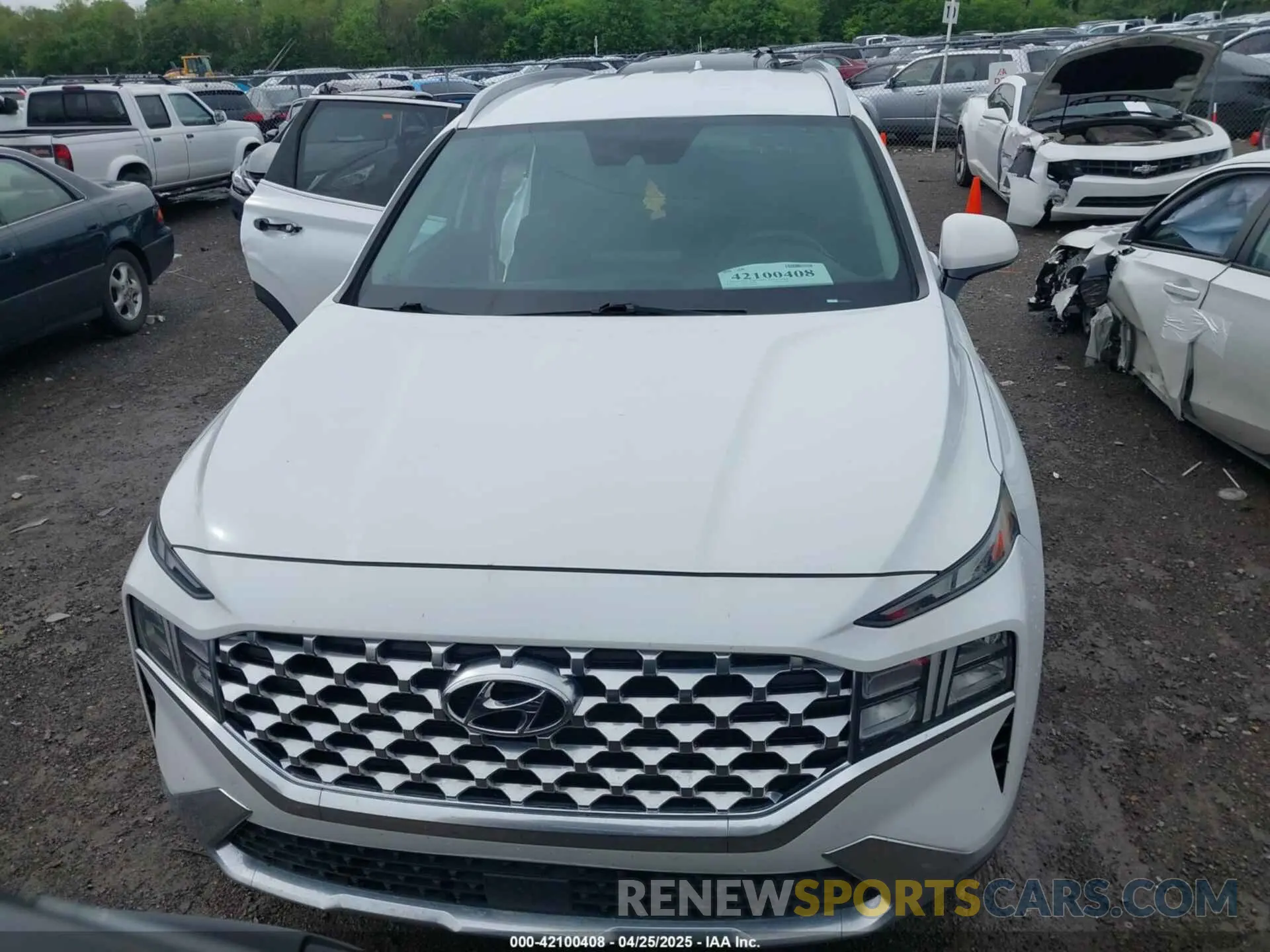 12 fotografías del automóvil dañado 5NMS24AJ4NH419803 HYUNDAI SANTA FE 2022