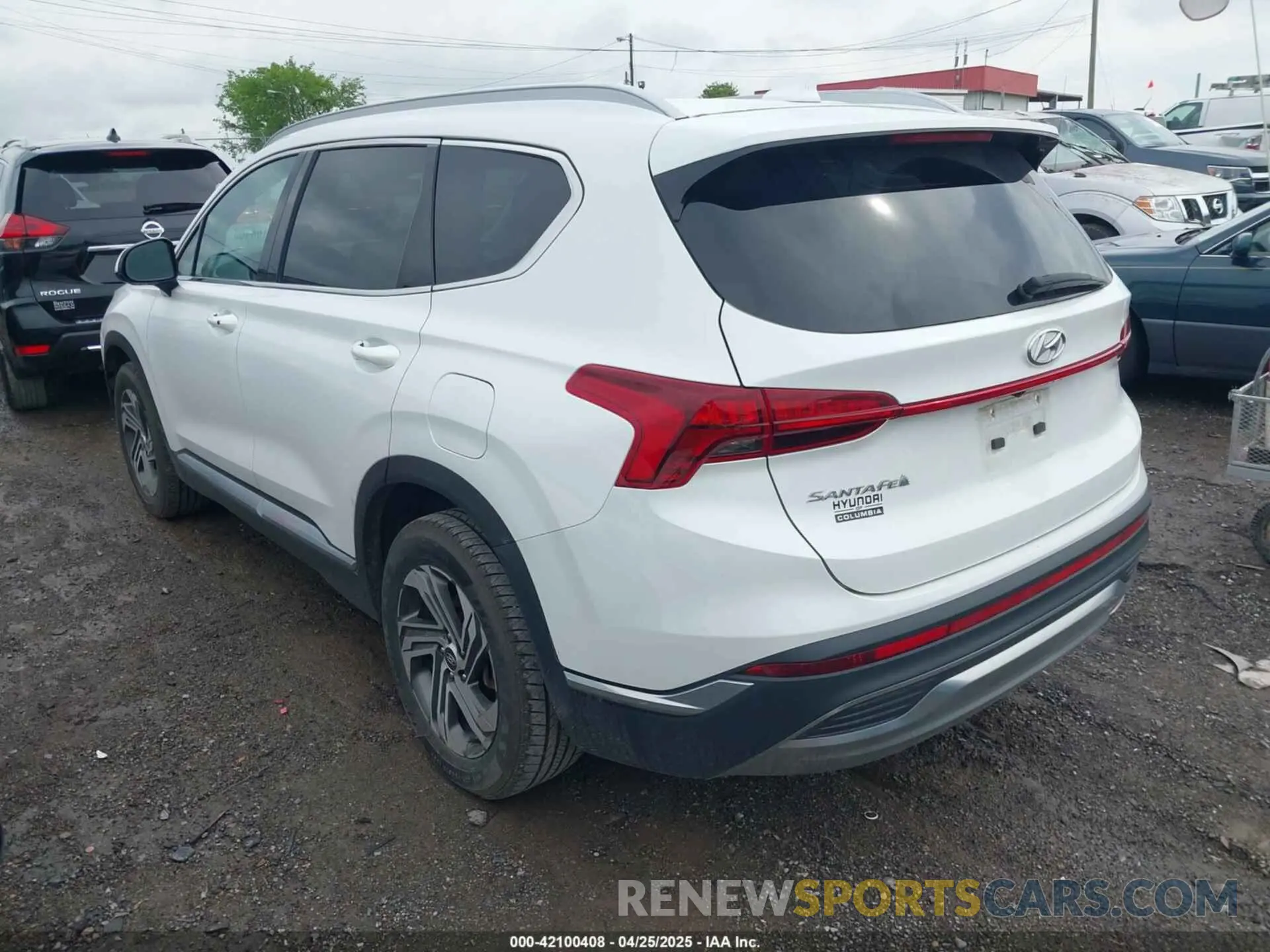 3 fotografías del automóvil dañado 5NMS24AJ4NH419803 HYUNDAI SANTA FE 2022