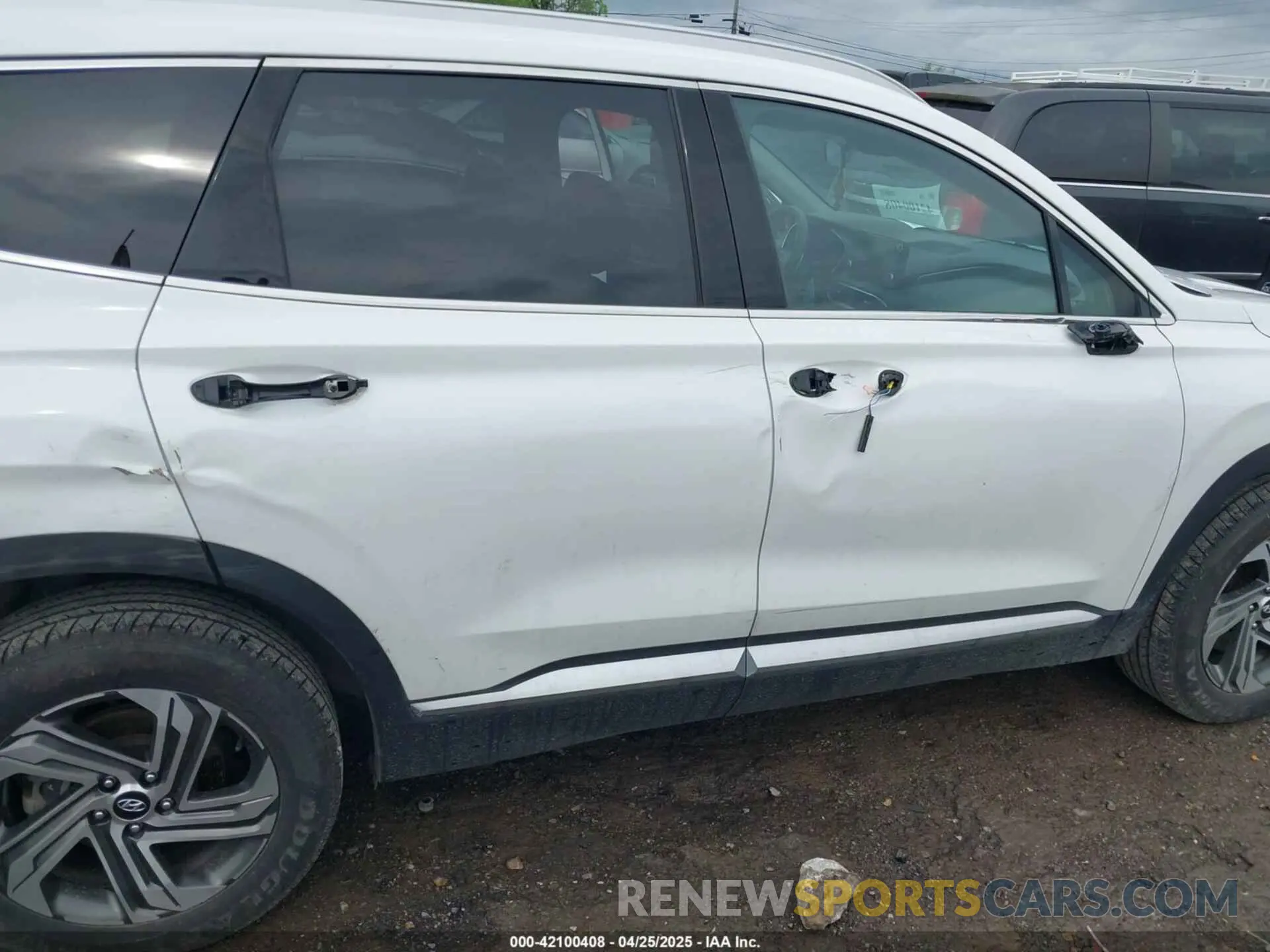 6 fotografías del automóvil dañado 5NMS24AJ4NH419803 HYUNDAI SANTA FE 2022