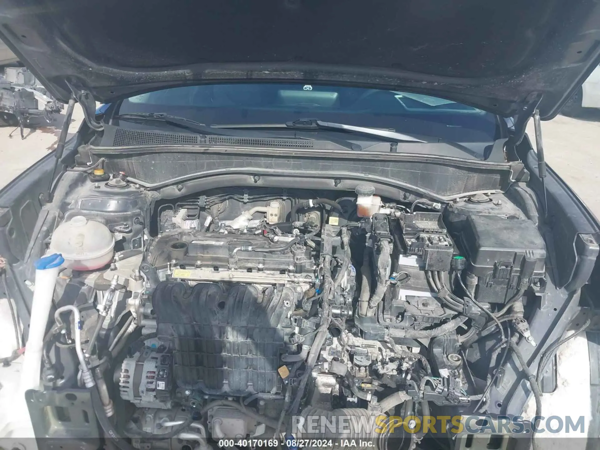 10 fotografías del automóvil dañado 5NMS24AJ4NH444099 HYUNDAI SANTA FE 2022