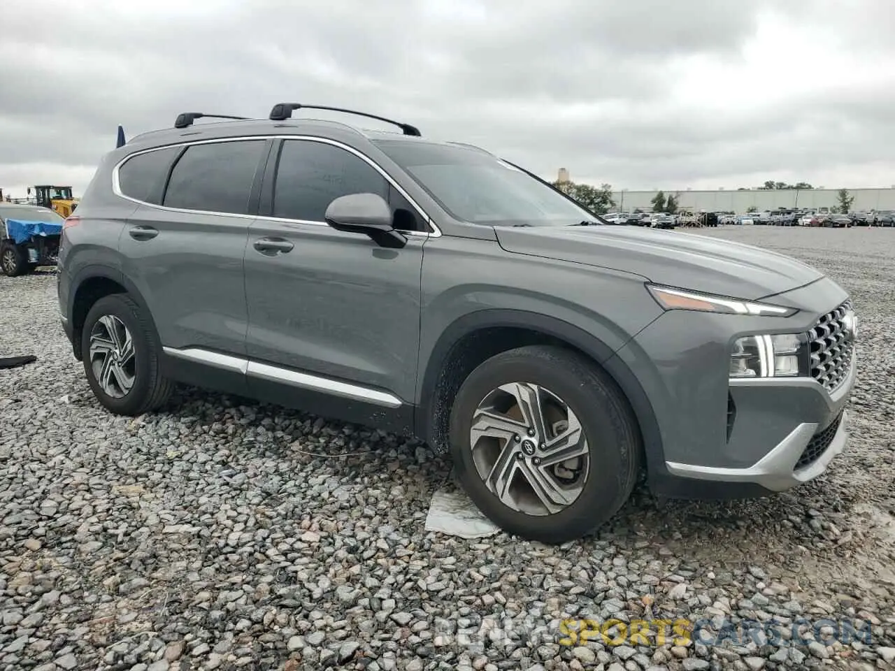 4 fotografías del automóvil dañado 5NMS24AJ4NH465440 HYUNDAI SANTA FE 2022