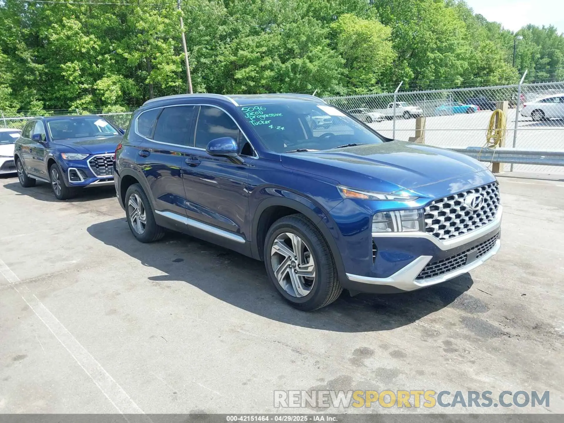 1 fotografías del automóvil dañado 5NMS24AJ5NH410687 HYUNDAI SANTA FE 2022