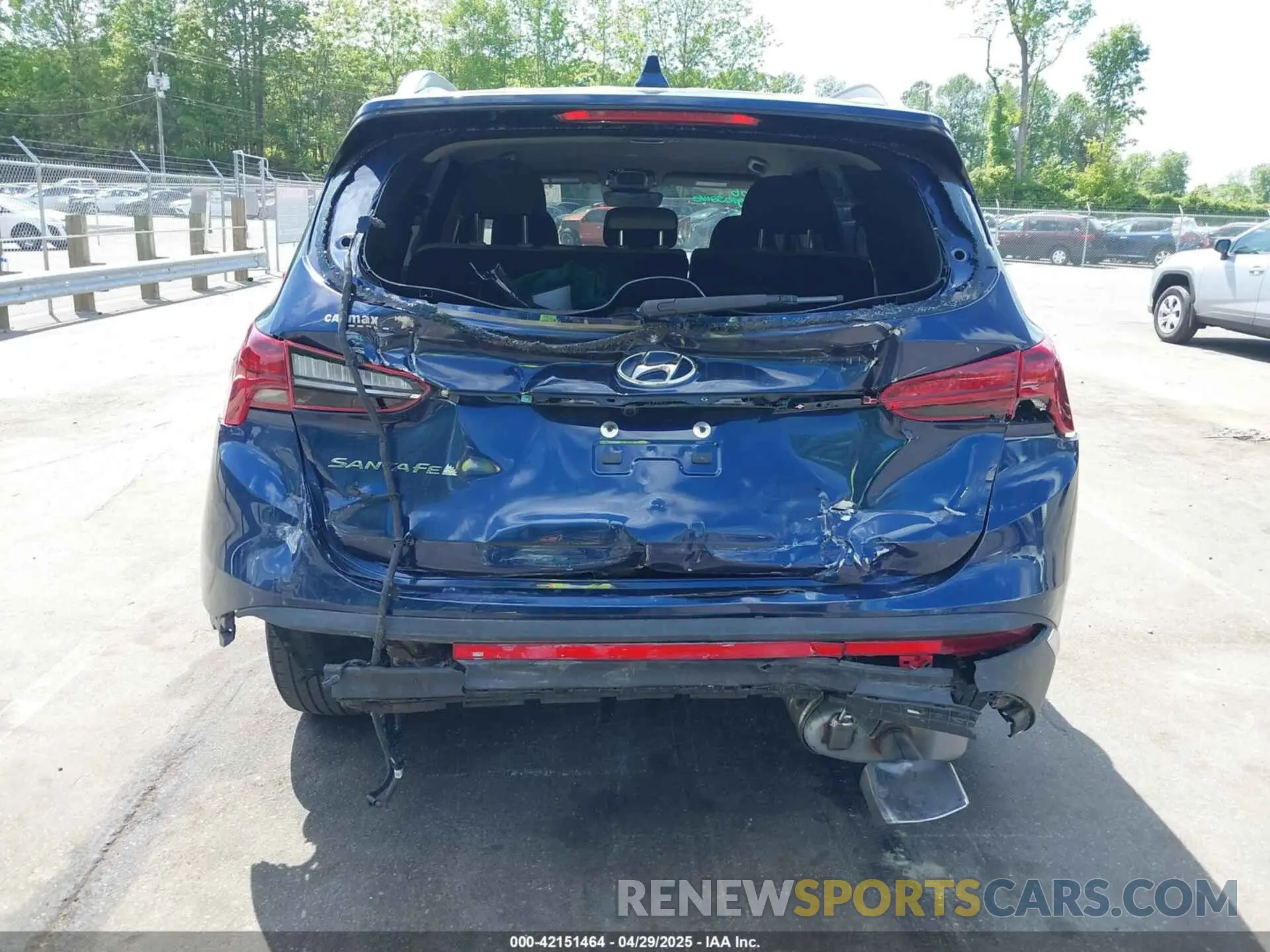 6 fotografías del automóvil dañado 5NMS24AJ5NH410687 HYUNDAI SANTA FE 2022