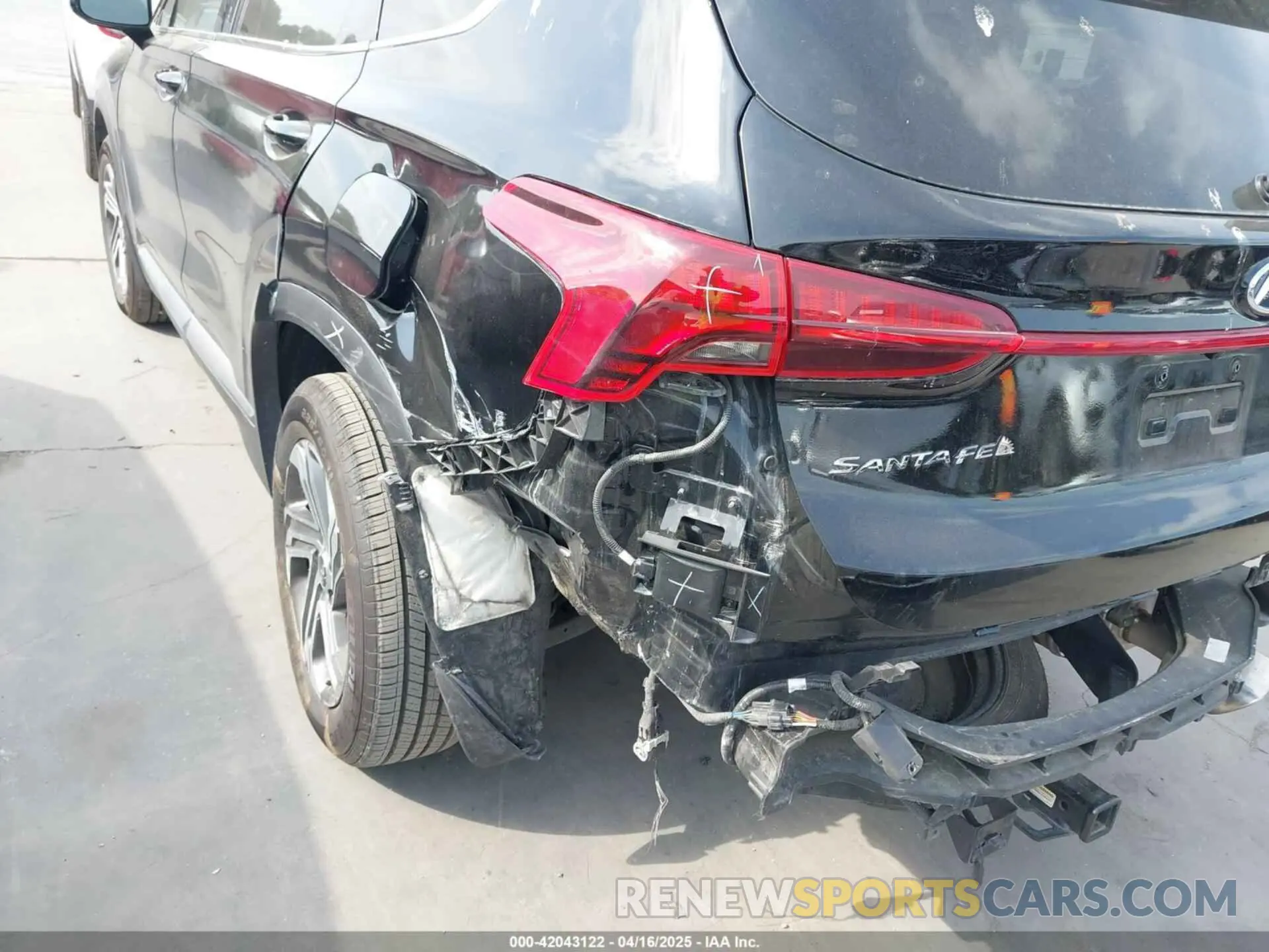 18 fotografías del automóvil dañado 5NMS24AJ7NH377241 HYUNDAI SANTA FE 2022