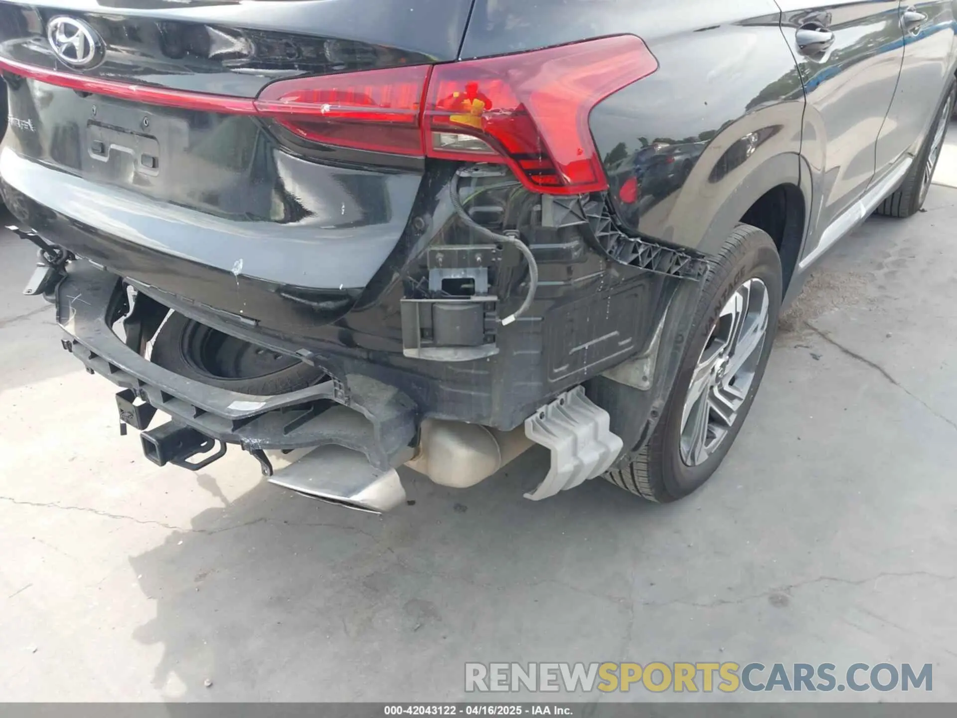 19 fotografías del automóvil dañado 5NMS24AJ7NH377241 HYUNDAI SANTA FE 2022