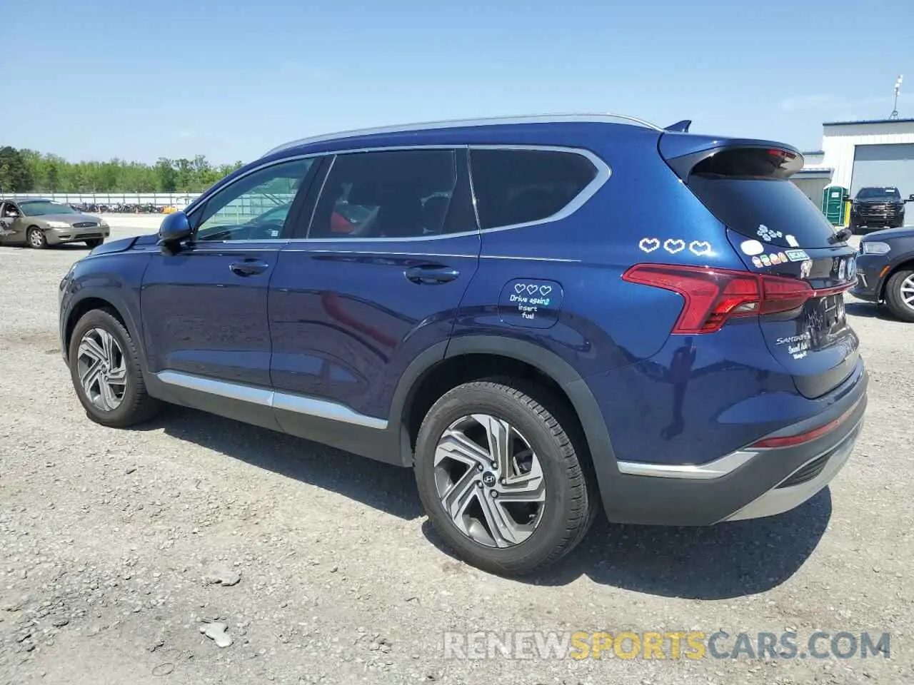 2 fotografías del automóvil dañado 5NMS24AJ7NH474360 HYUNDAI SANTA FE 2022