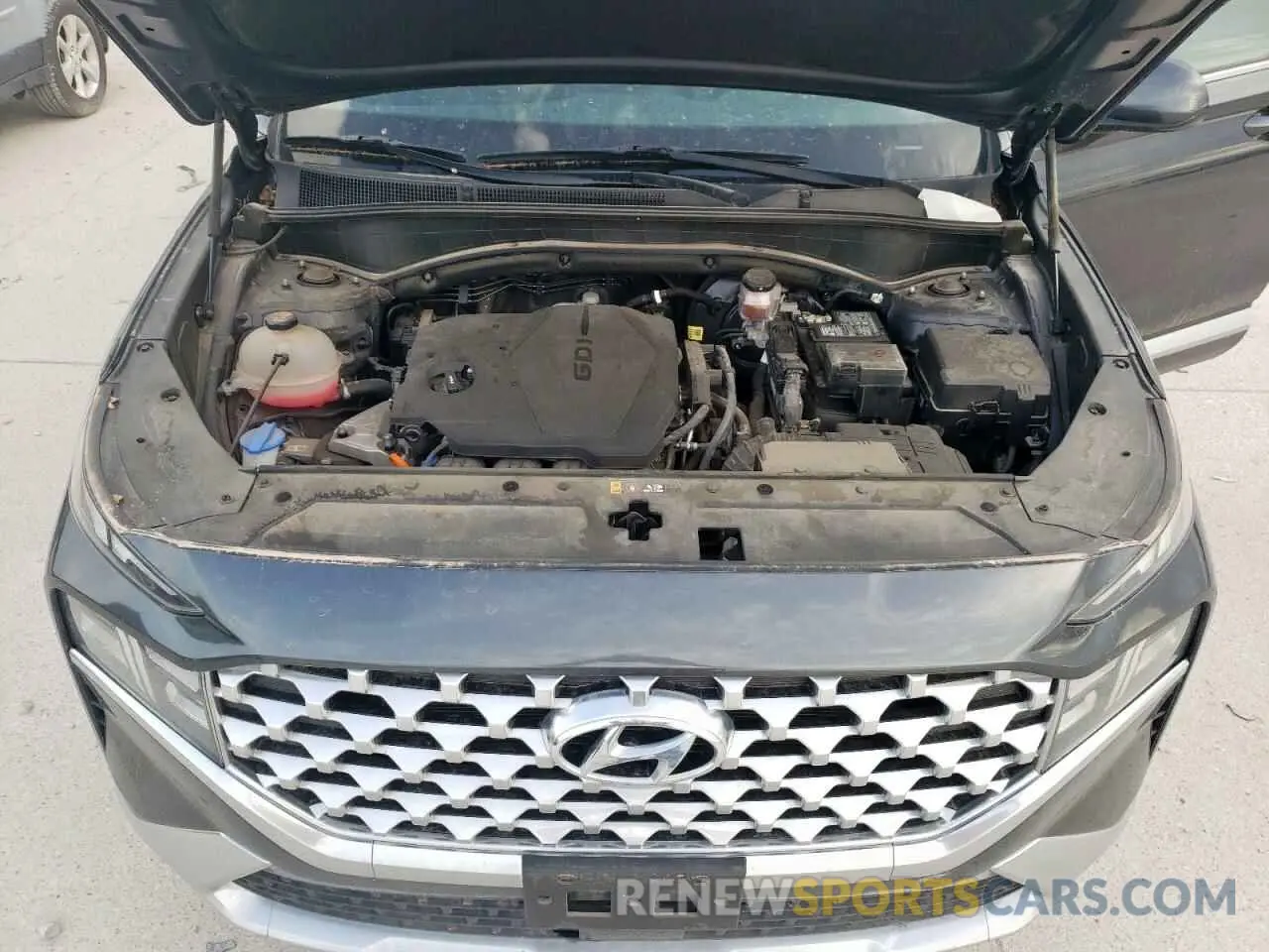 11 fotografías del automóvil dañado 5NMS24AJ8NH408299 HYUNDAI SANTA FE 2022