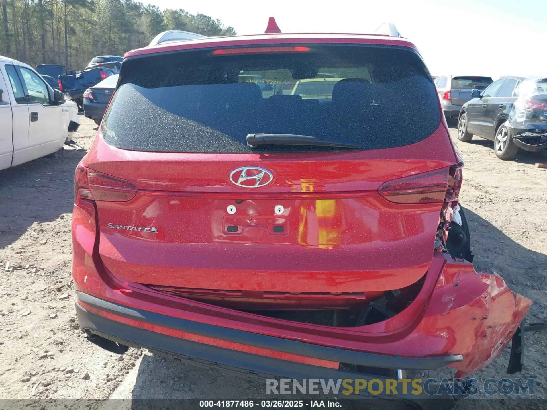 17 fotografías del automóvil dañado 5NMS24AJ8NH415477 HYUNDAI SANTA FE 2022