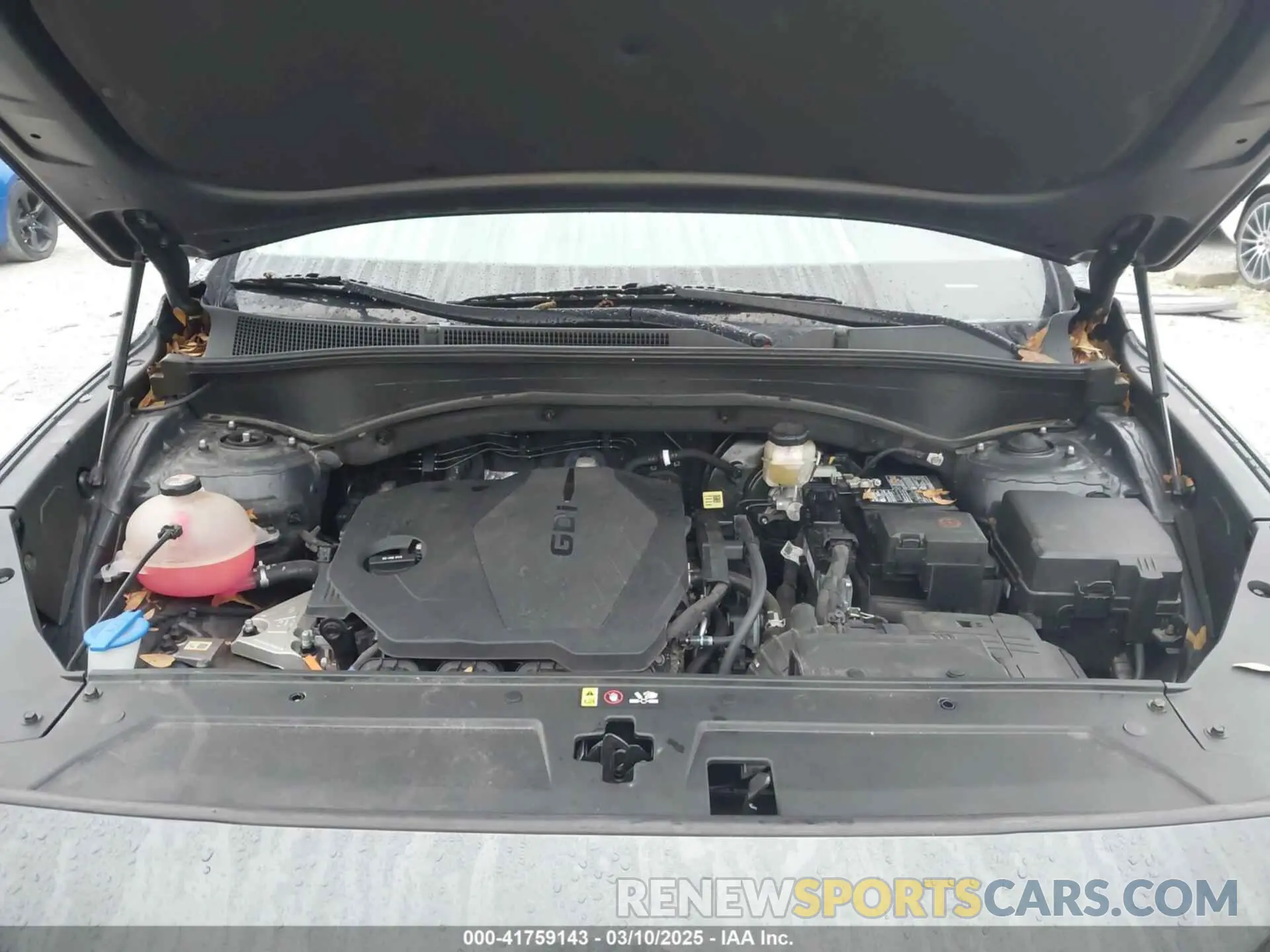 10 fotografías del automóvil dañado 5NMS24AJ9NH394526 HYUNDAI SANTA FE 2022
