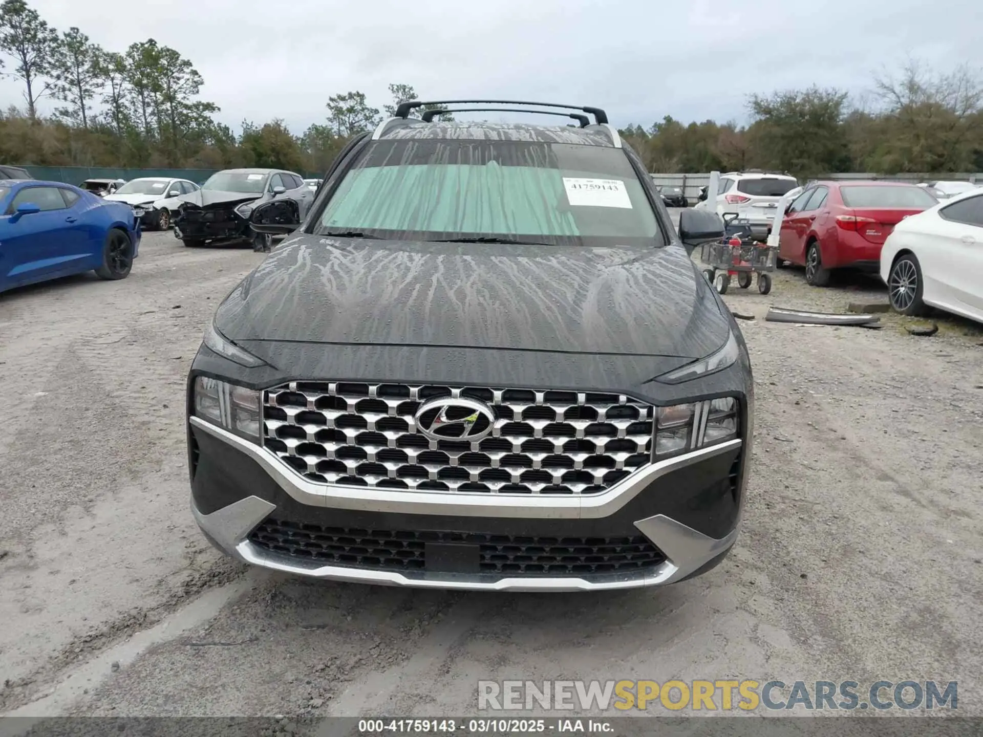 12 fotografías del automóvil dañado 5NMS24AJ9NH394526 HYUNDAI SANTA FE 2022