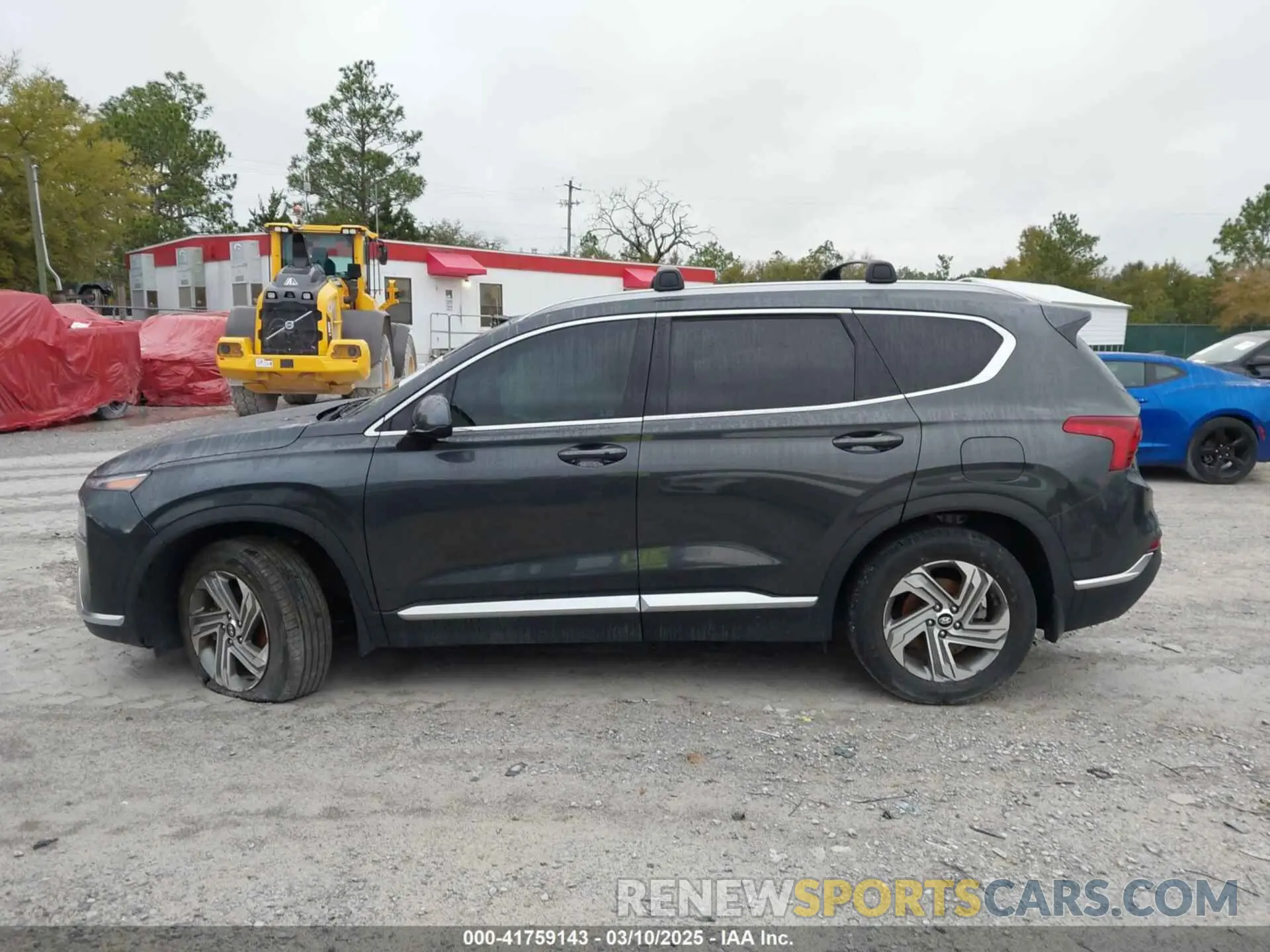 14 fotografías del automóvil dañado 5NMS24AJ9NH394526 HYUNDAI SANTA FE 2022
