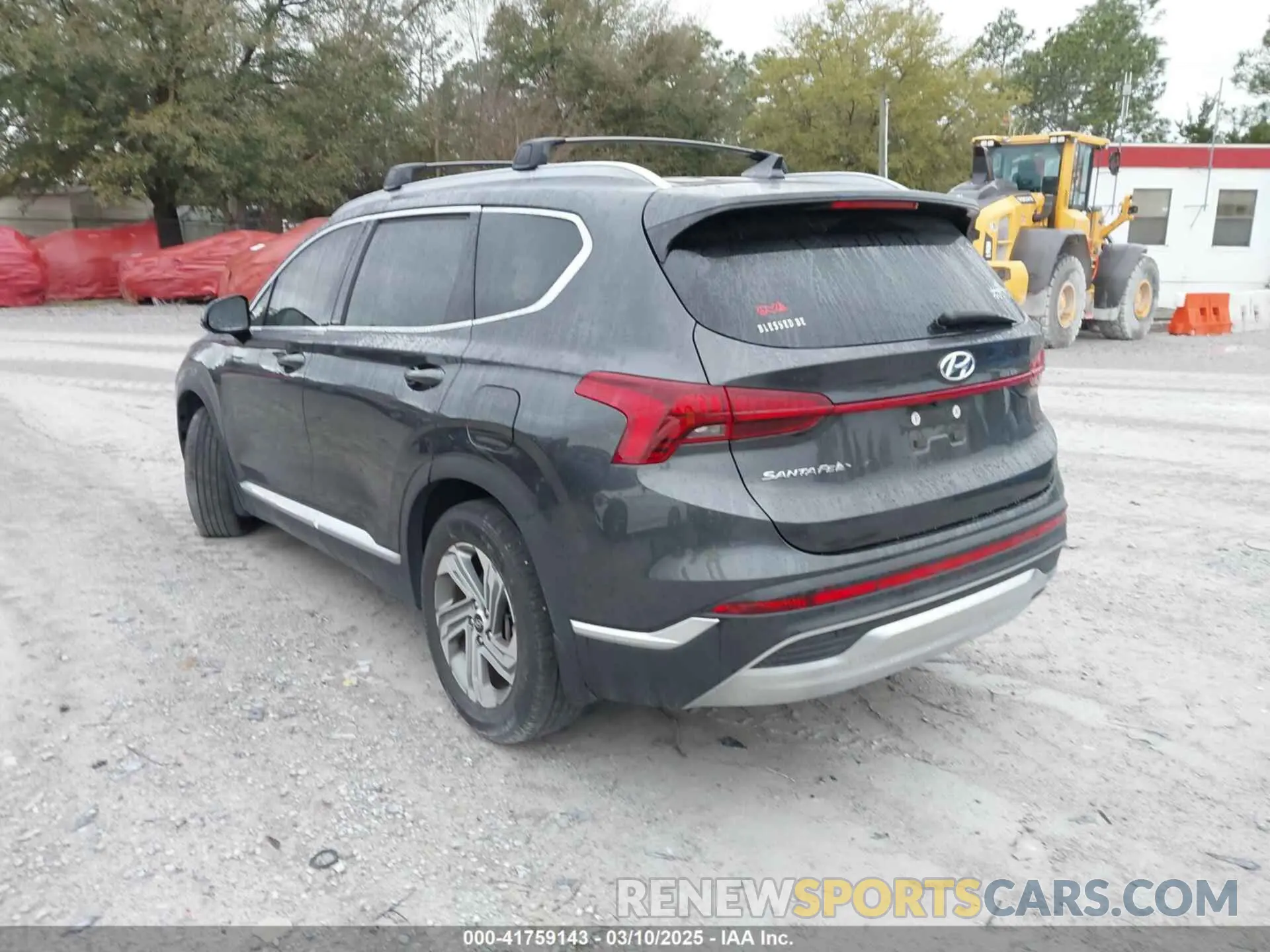 3 fotografías del automóvil dañado 5NMS24AJ9NH394526 HYUNDAI SANTA FE 2022