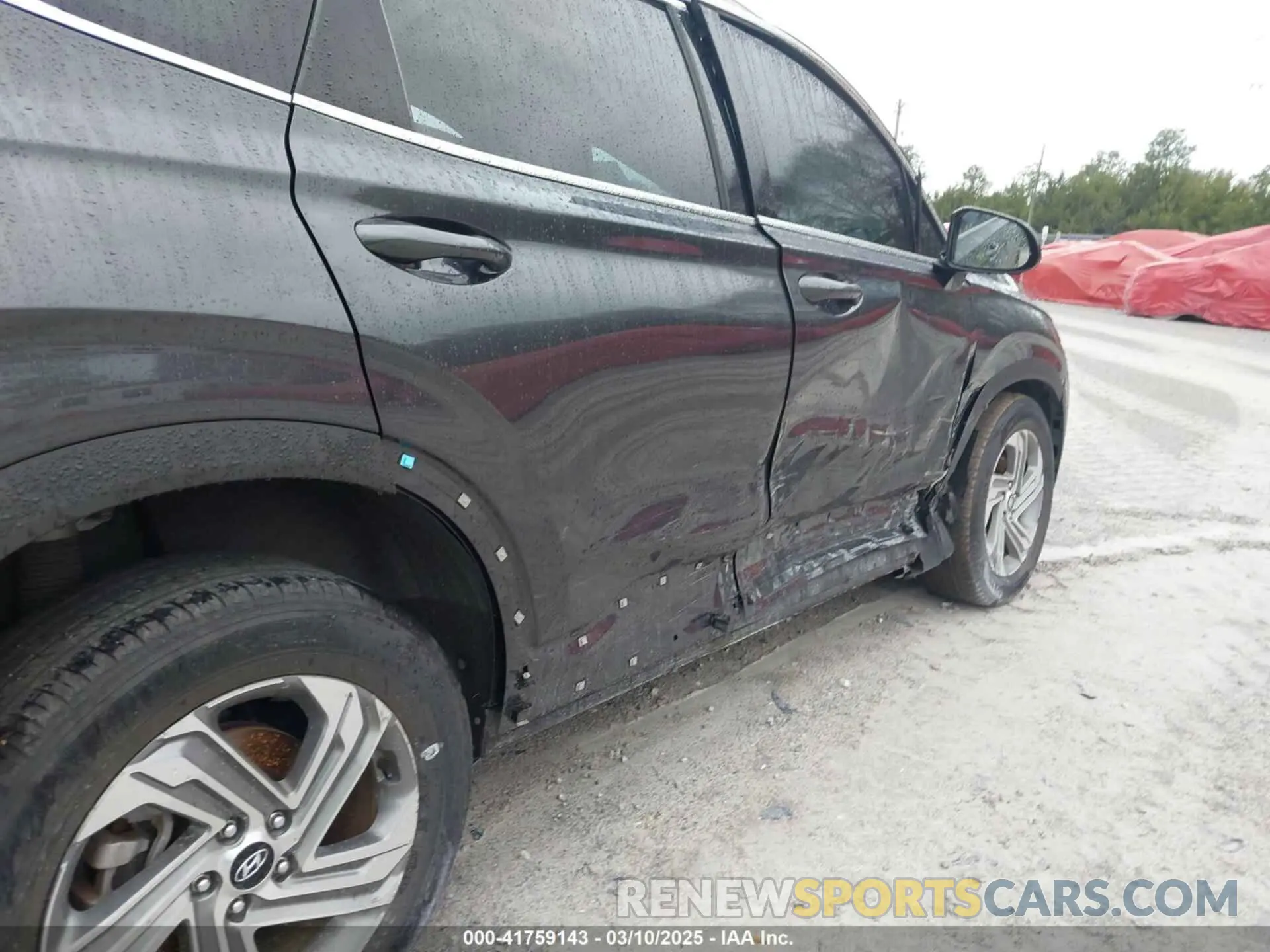 6 fotografías del automóvil dañado 5NMS24AJ9NH394526 HYUNDAI SANTA FE 2022