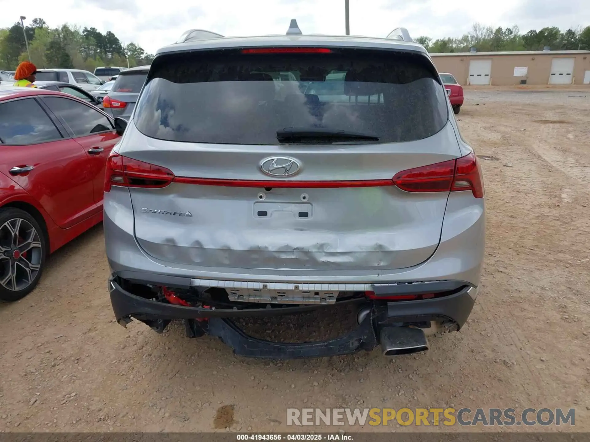 16 fotografías del automóvil dañado 5NMS24AJXNH412919 HYUNDAI SANTA FE 2022