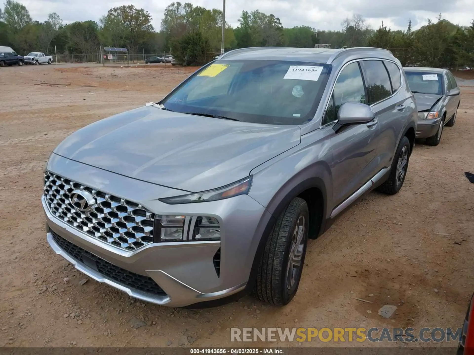 2 fotografías del automóvil dañado 5NMS24AJXNH412919 HYUNDAI SANTA FE 2022