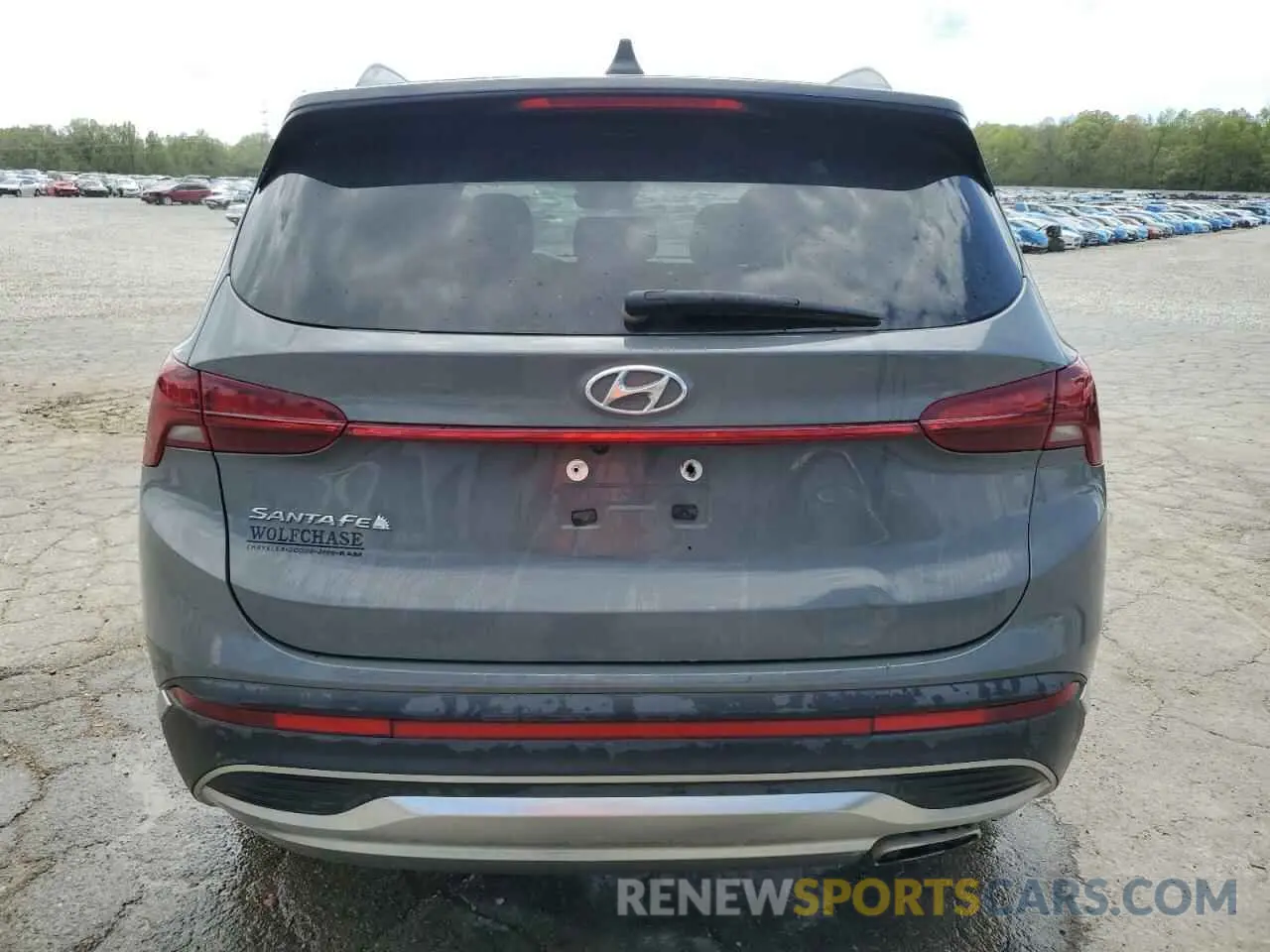 6 fotografías del automóvil dañado 5NMS24AJXNH471436 HYUNDAI SANTA FE 2022