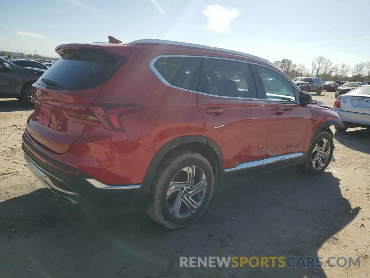 3 fotografías del automóvil dañado 5NMS24AJXNH482064 HYUNDAI SANTA FE 2022