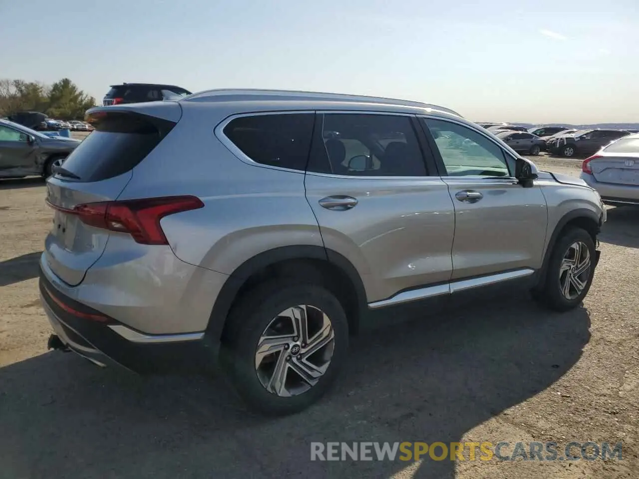3 fotografías del automóvil dañado 5NMS2DAJ0NH399386 HYUNDAI SANTA FE 2022