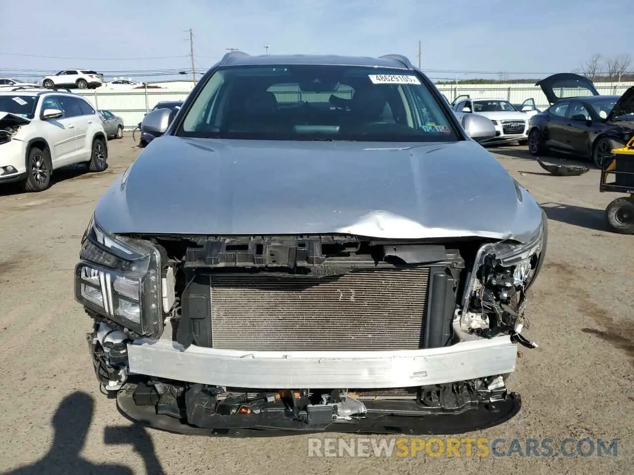 5 fotografías del automóvil dañado 5NMS2DAJ0NH399386 HYUNDAI SANTA FE 2022