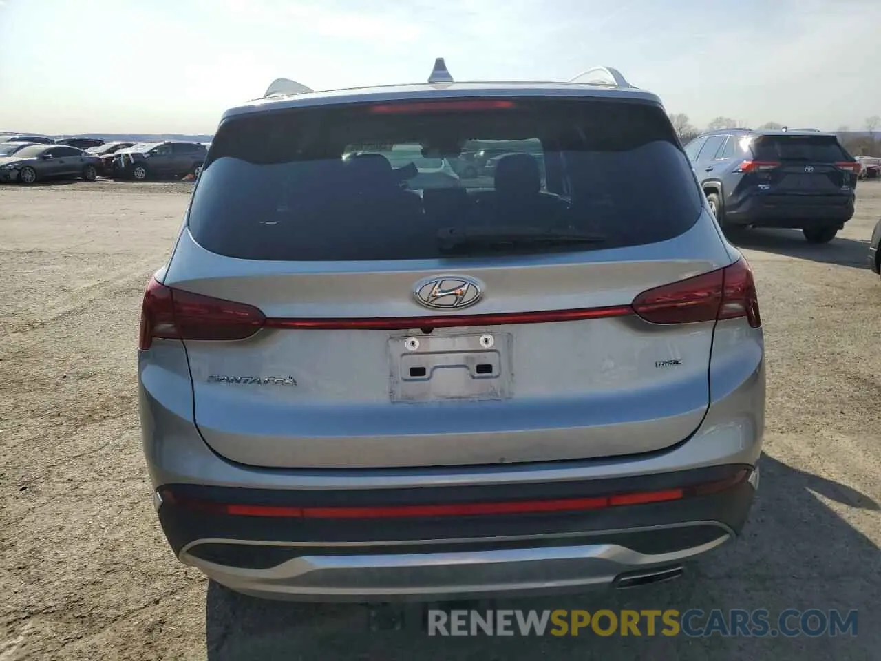 6 fotografías del automóvil dañado 5NMS2DAJ0NH399386 HYUNDAI SANTA FE 2022