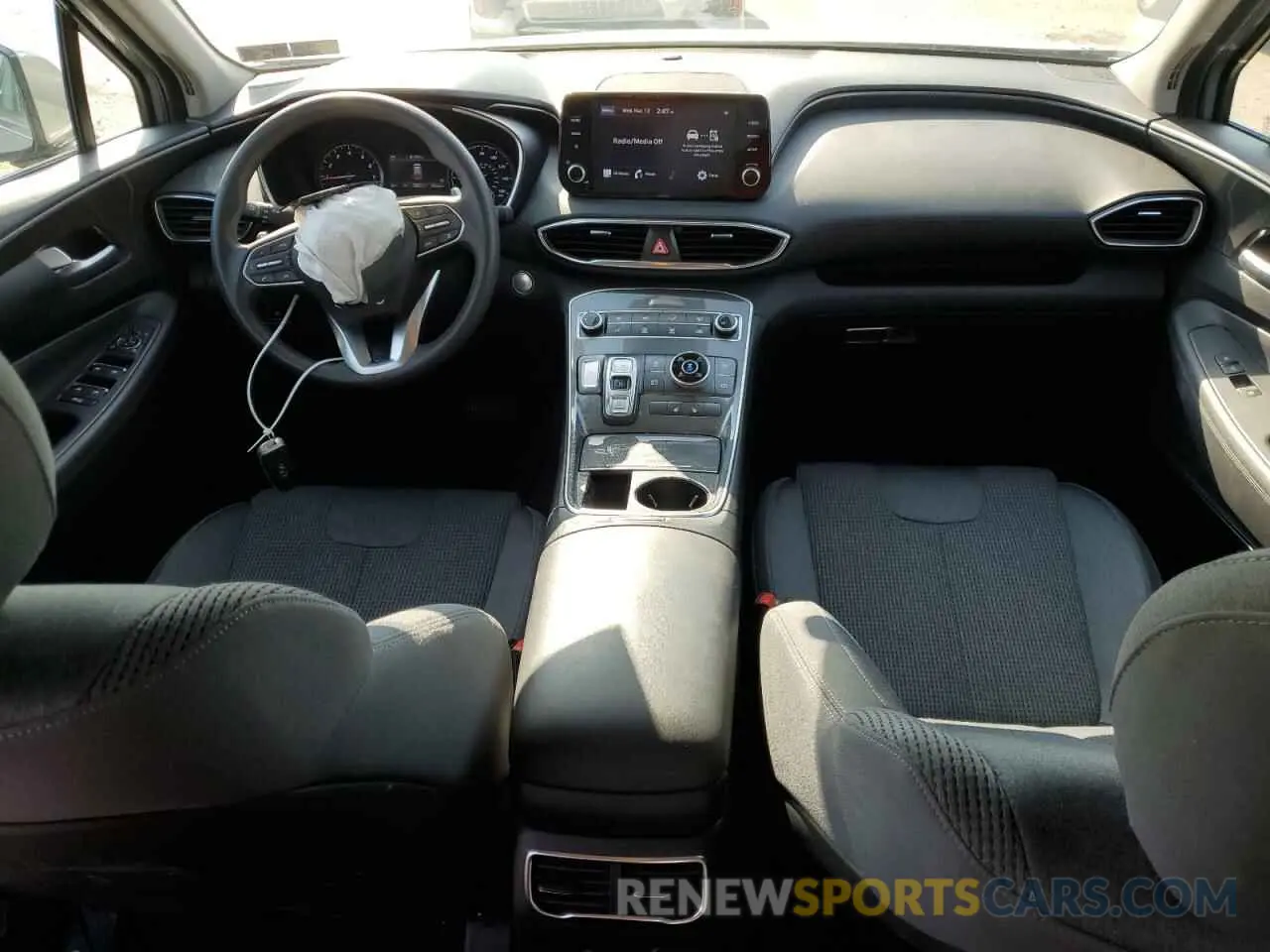 8 fotografías del automóvil dañado 5NMS2DAJ0NH399386 HYUNDAI SANTA FE 2022