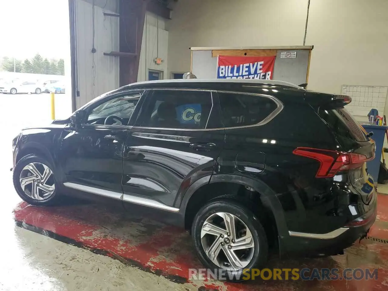 2 fotografías del automóvil dañado 5NMS2DAJ0NH445783 HYUNDAI SANTA FE 2022