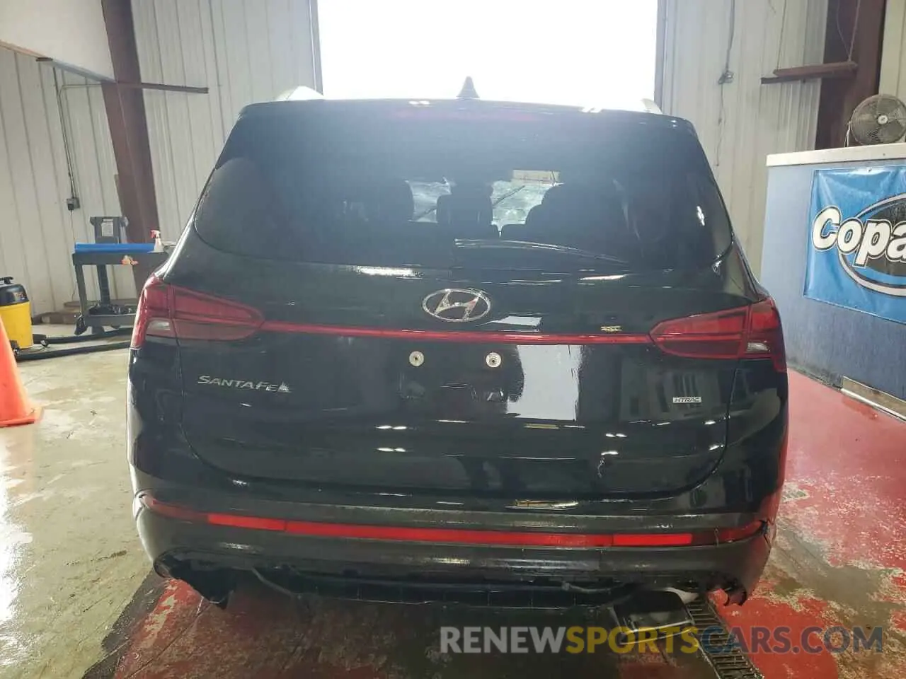 6 fotografías del automóvil dañado 5NMS2DAJ0NH445783 HYUNDAI SANTA FE 2022