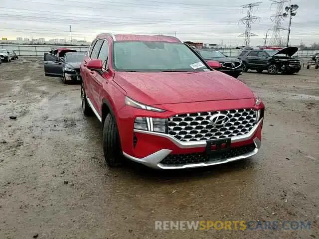 11 fotografías del automóvil dañado 5NMS2DAJ1NH405065 HYUNDAI SANTA FE 2022