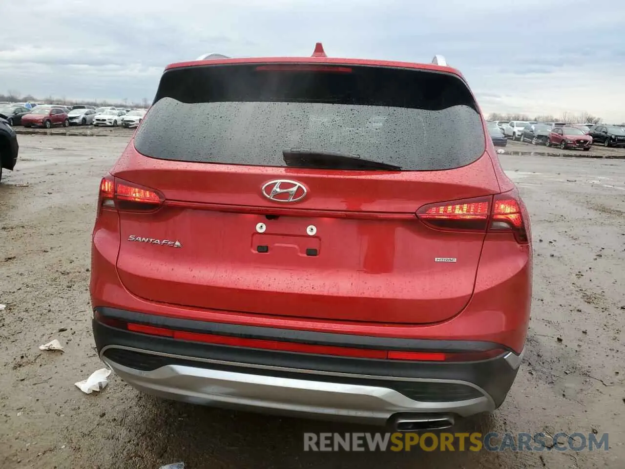 6 fotografías del automóvil dañado 5NMS2DAJ1NH405065 HYUNDAI SANTA FE 2022