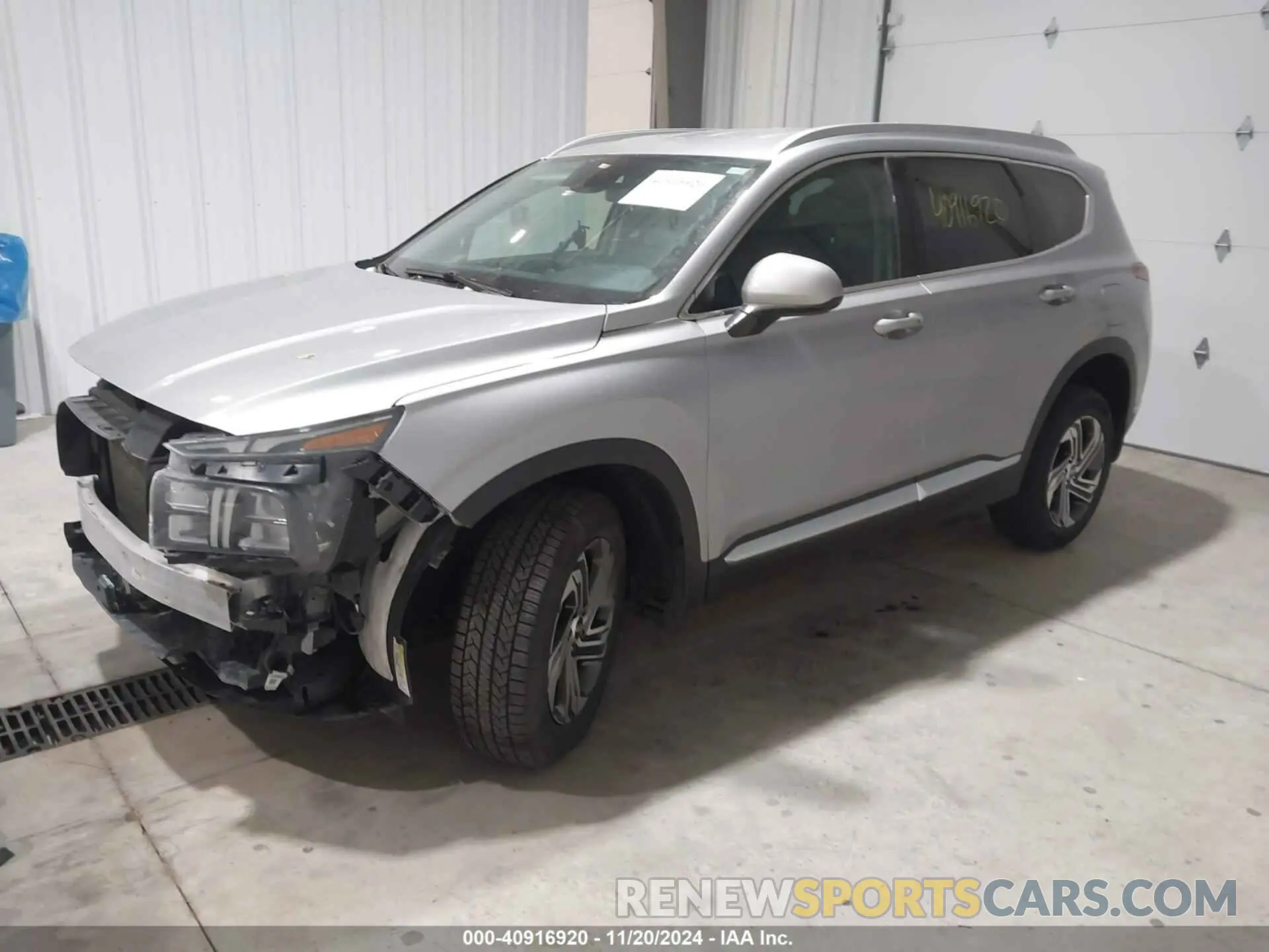 2 fotografías del automóvil dañado 5NMS2DAJ1NH473091 HYUNDAI SANTA FE 2022