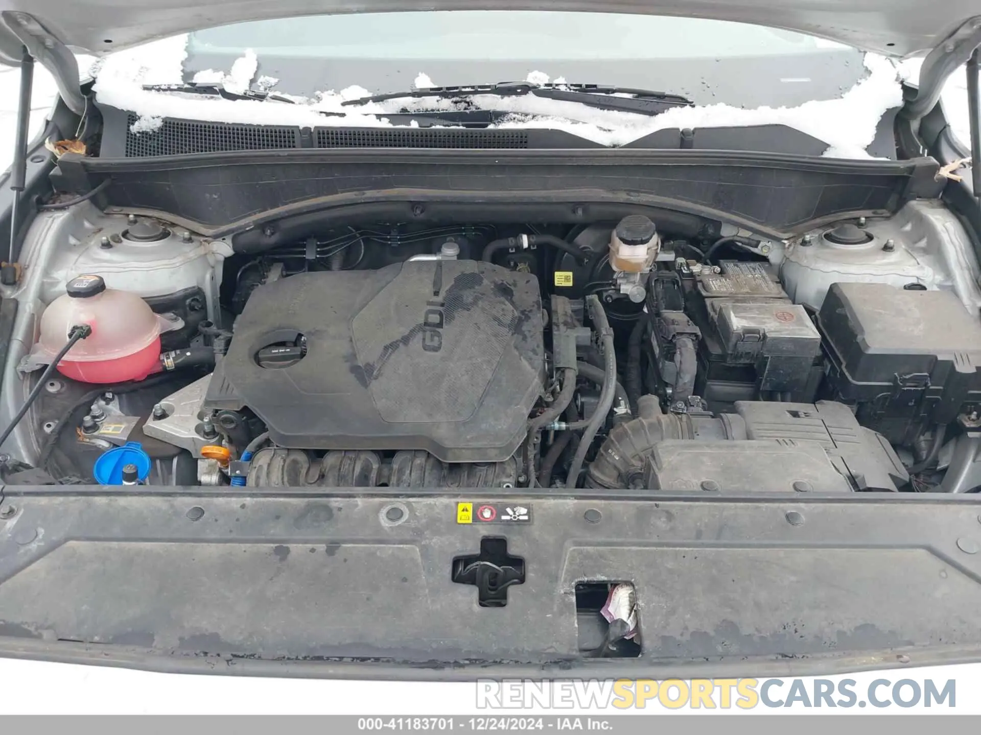 10 fotografías del automóvil dañado 5NMS2DAJ4NH410101 HYUNDAI SANTA FE 2022