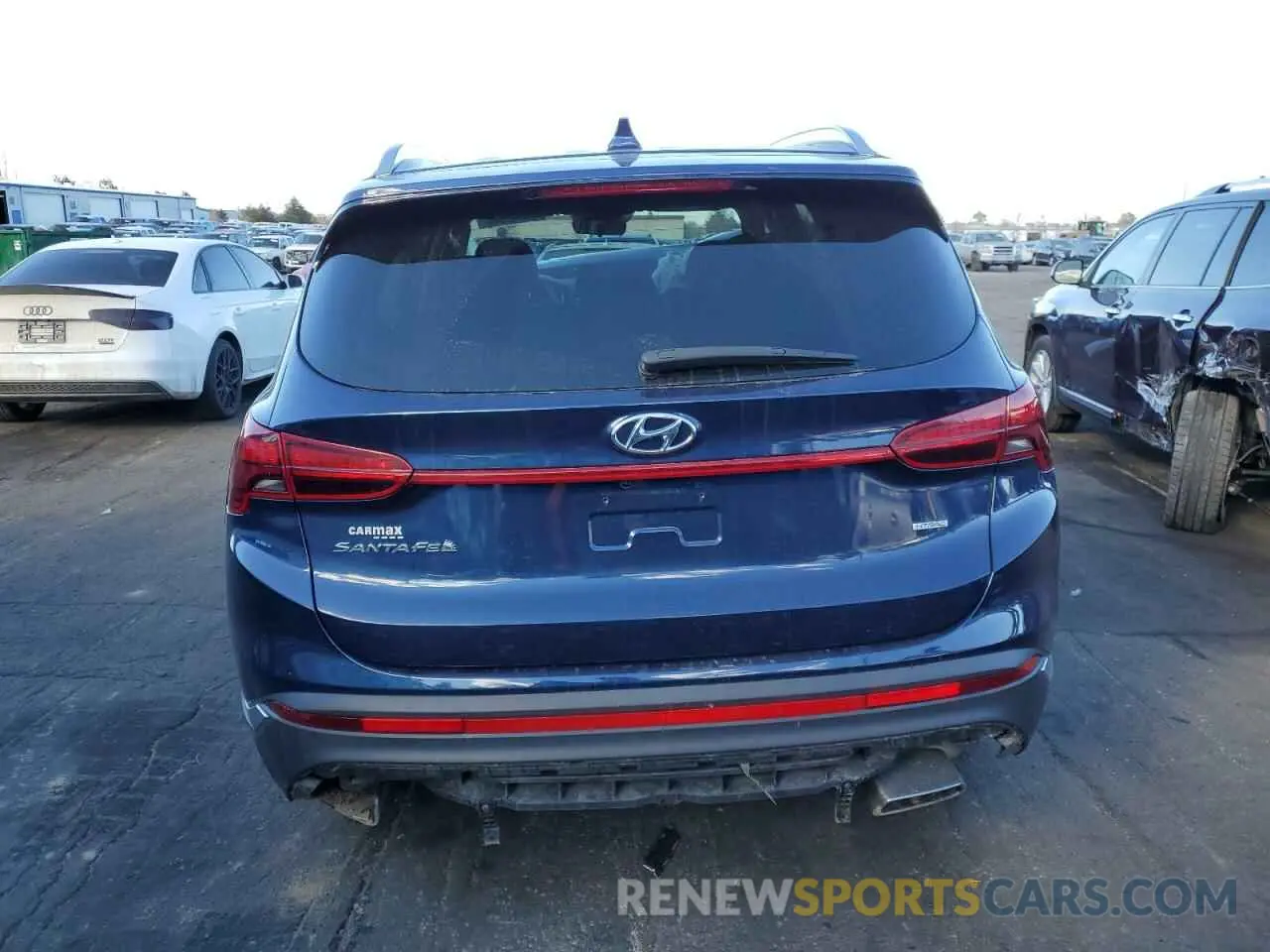 6 fotografías del automóvil dañado 5NMS2DAJ4NH425830 HYUNDAI SANTA FE 2022