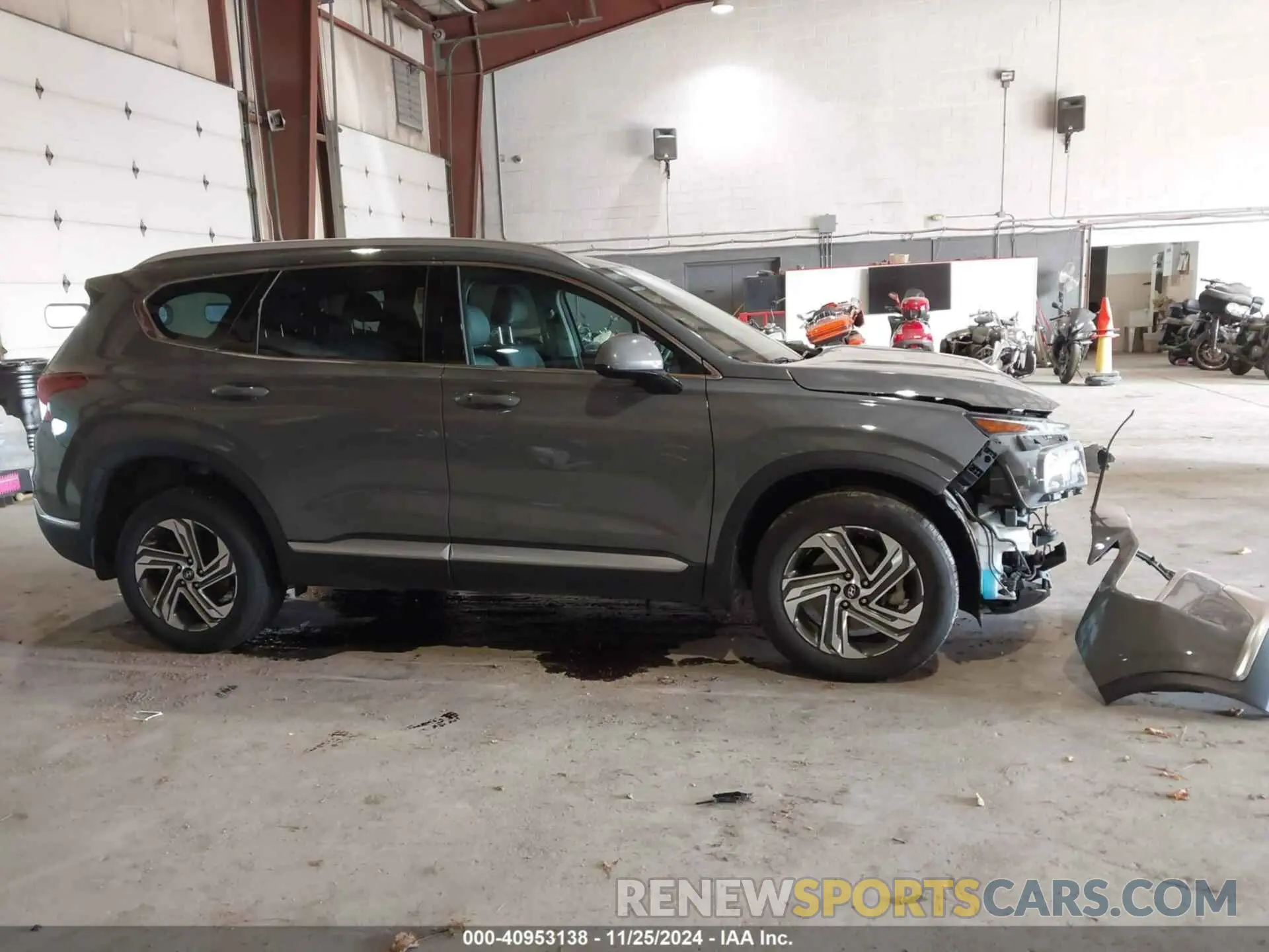 13 fotografías del automóvil dañado 5NMS2DAJ5NH433161 HYUNDAI SANTA FE 2022