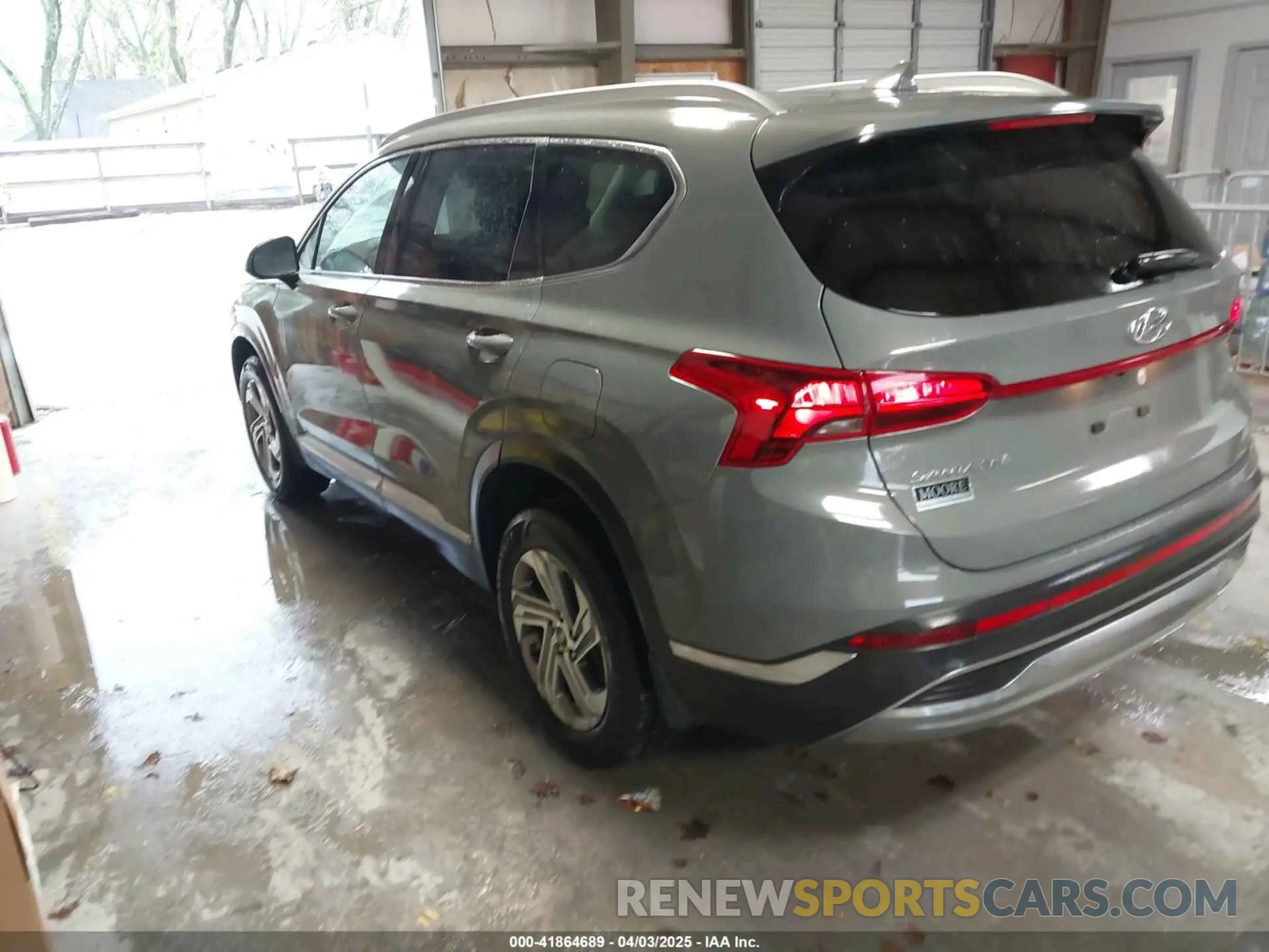 3 fotografías del automóvil dañado 5NMS2DAJ5NH458299 HYUNDAI SANTA FE 2022