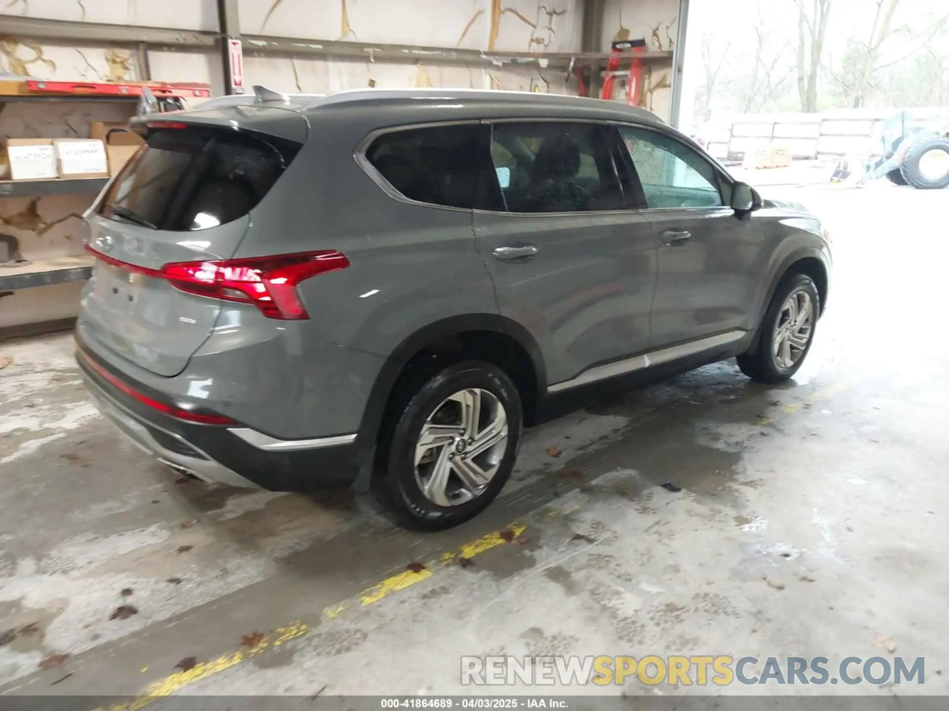 4 fotografías del automóvil dañado 5NMS2DAJ5NH458299 HYUNDAI SANTA FE 2022