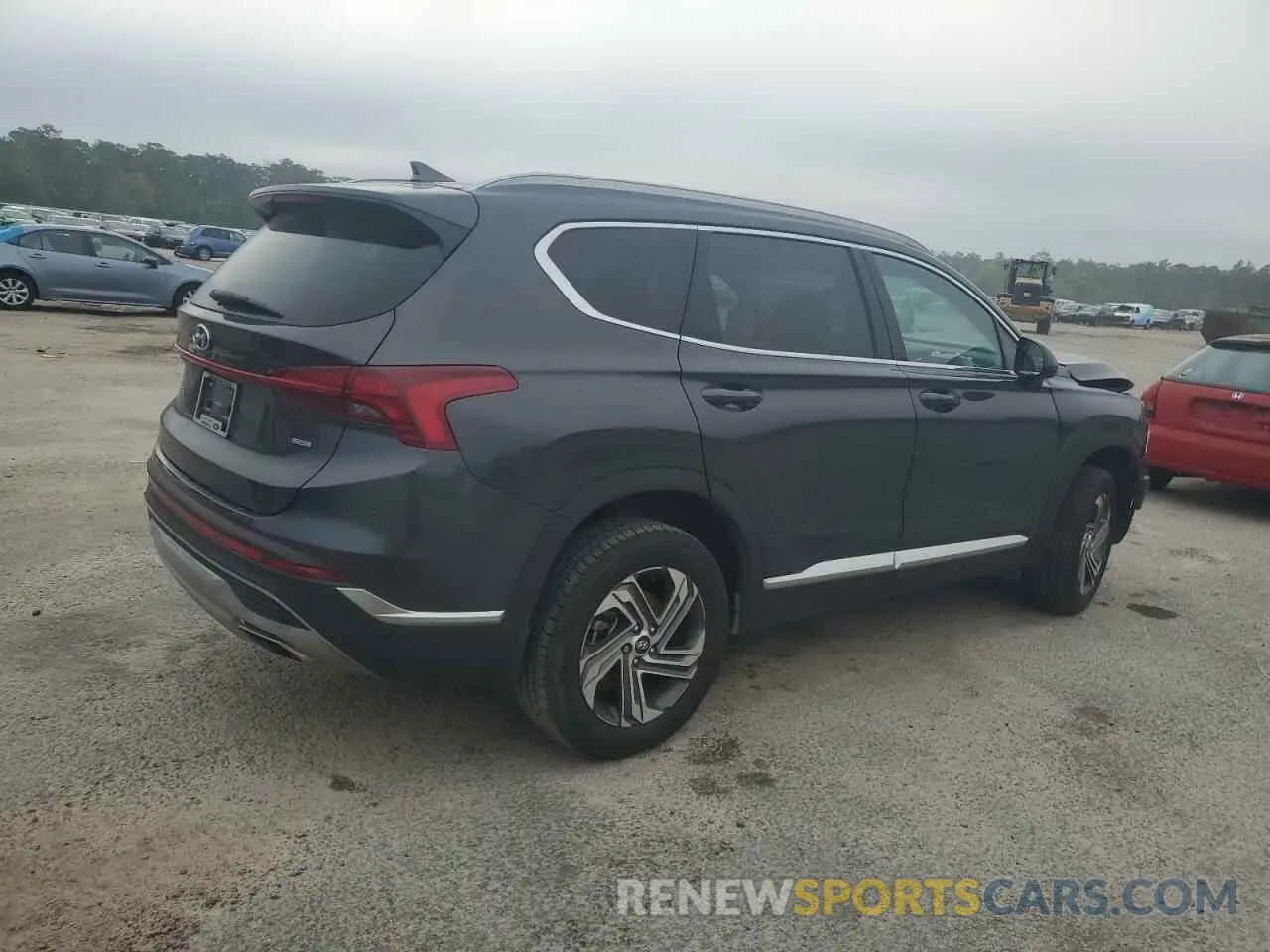 3 fotografías del automóvil dañado 5NMS2DAJ8NH385364 HYUNDAI SANTA FE 2022
