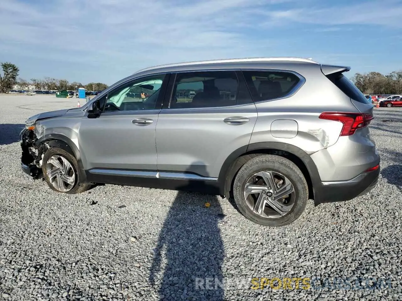 2 fotografías del automóvil dañado 5NMS2DAJXNH459609 HYUNDAI SANTA FE 2022