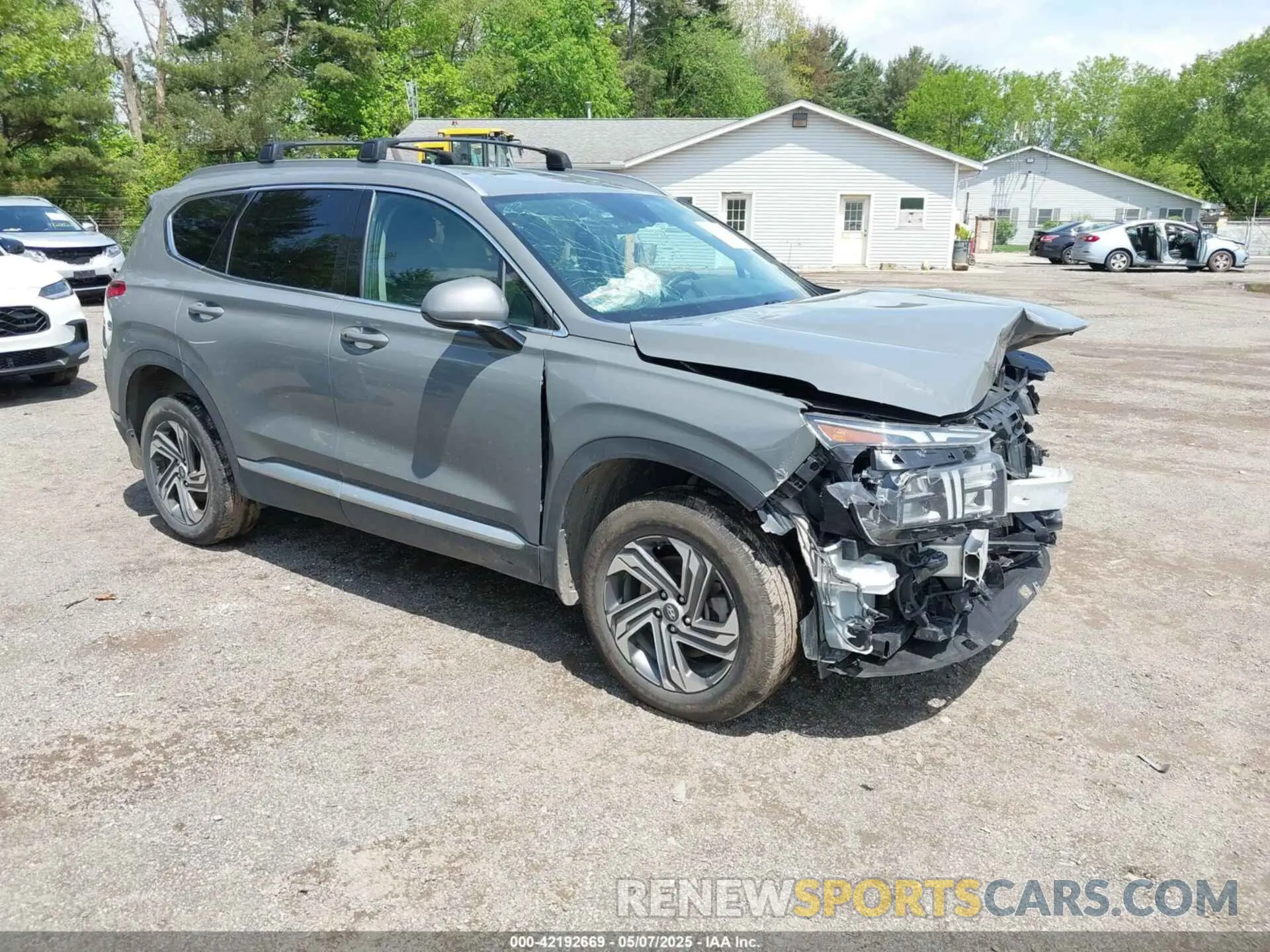 1 fotografías del automóvil dañado 5NMS2DAJXNH466107 HYUNDAI SANTA FE 2022
